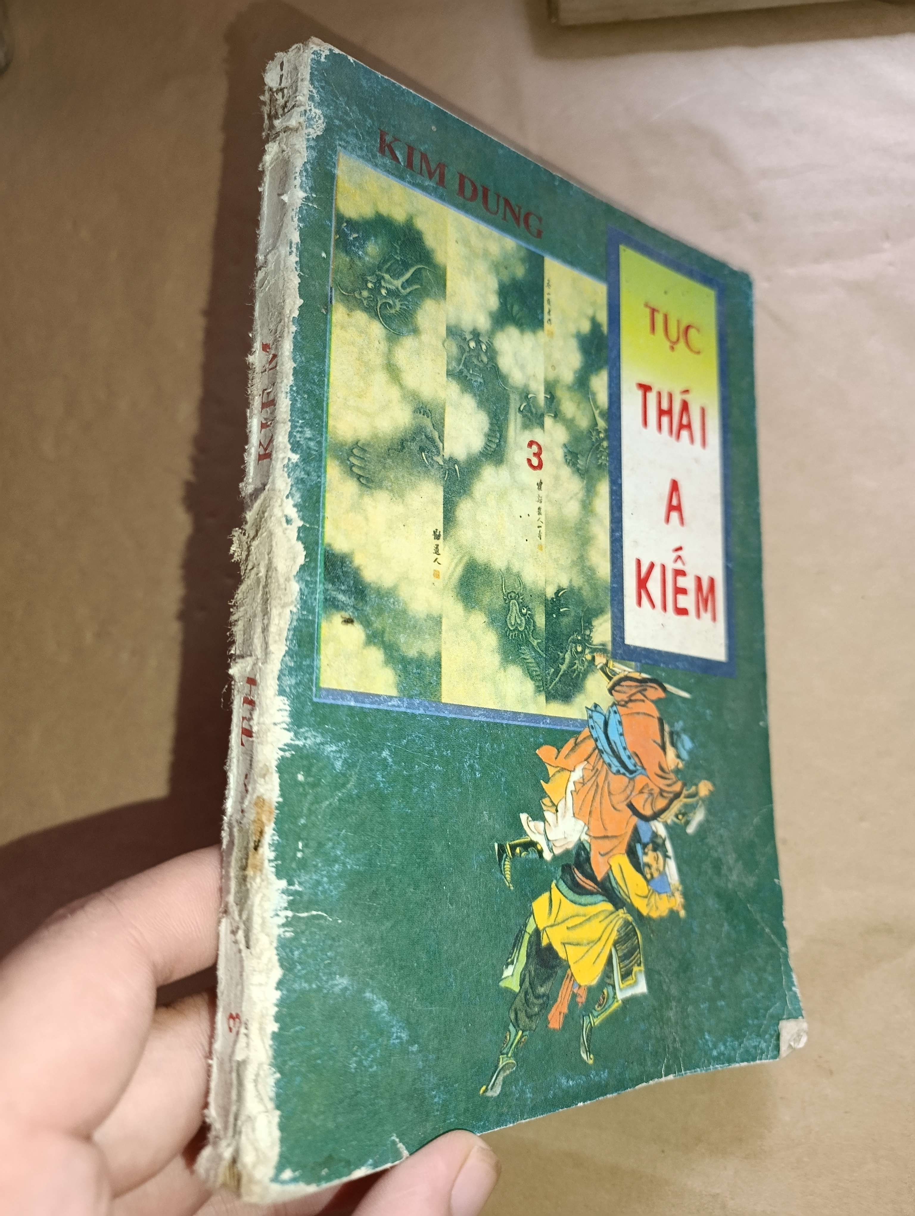 Tục thái a kiếm 3 - Kim Dung 1991 (Sách văn học) Mới 80% GZB
