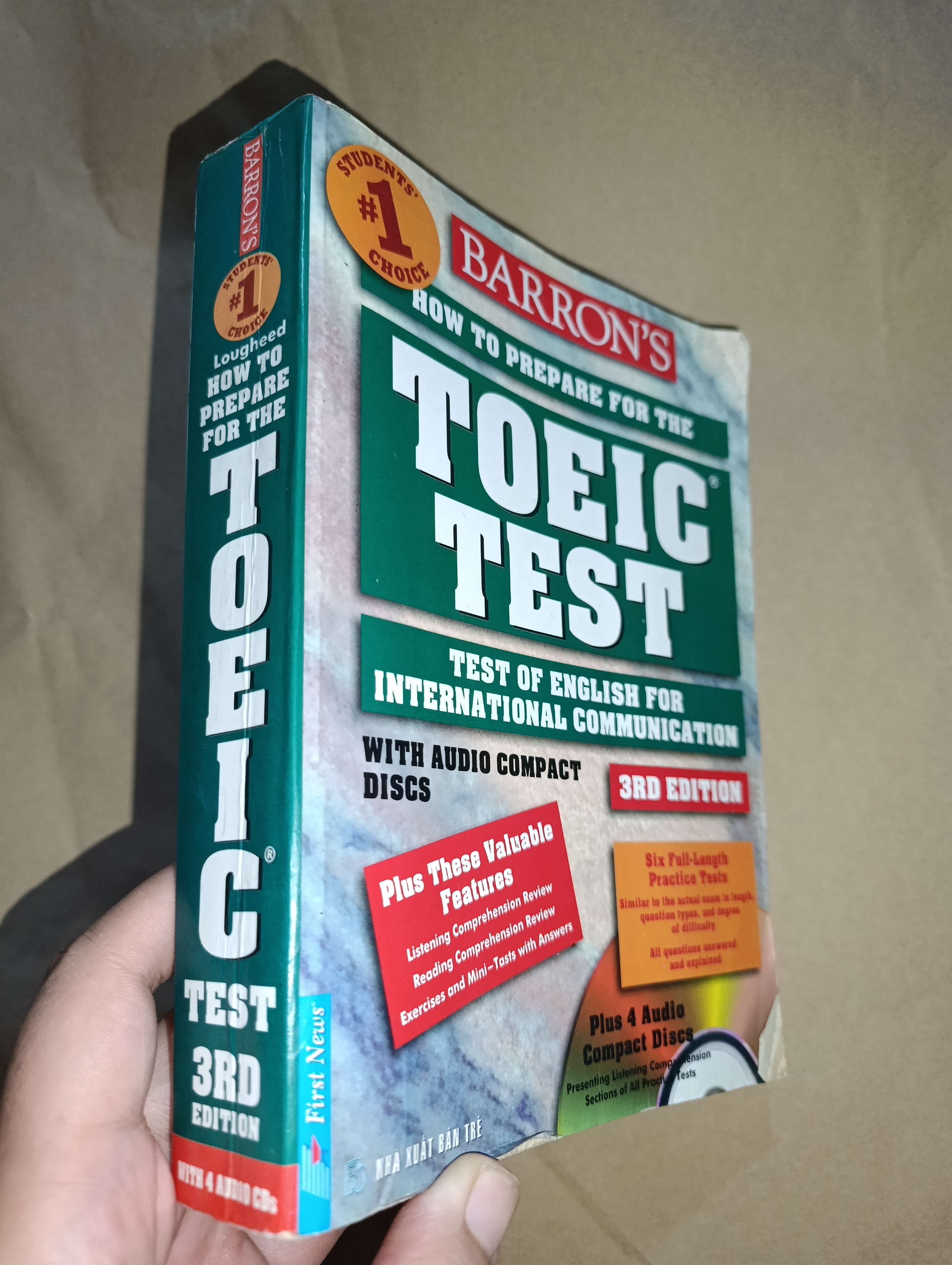 How to prepare for the Toeic test 3rd edition 2005 (Sách tự học tiếng Anh) Mới 80% GZB