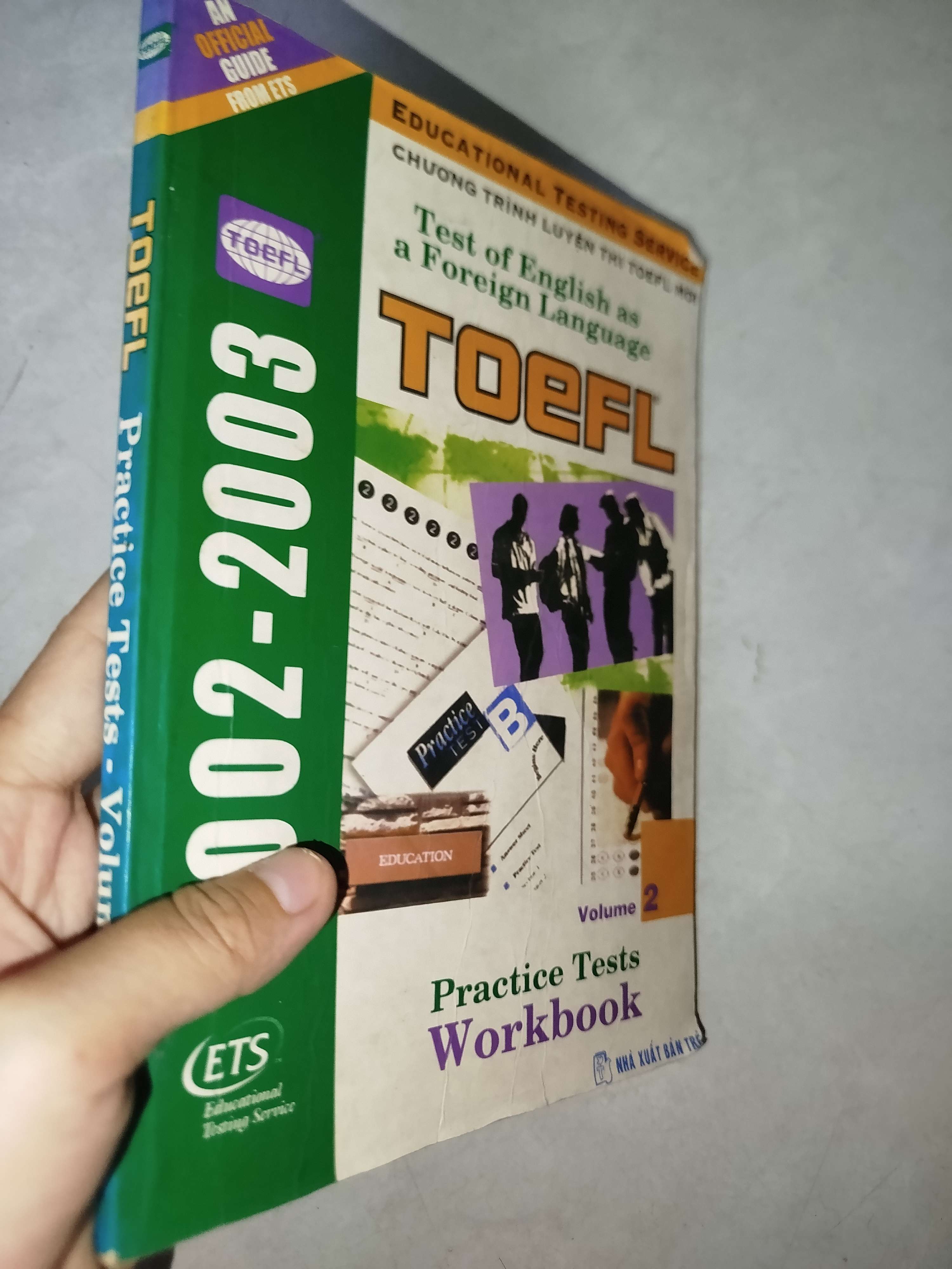 Toefl practice test workbook 2006 (Sách tự học tiếng Anh) Mới 80% GZB