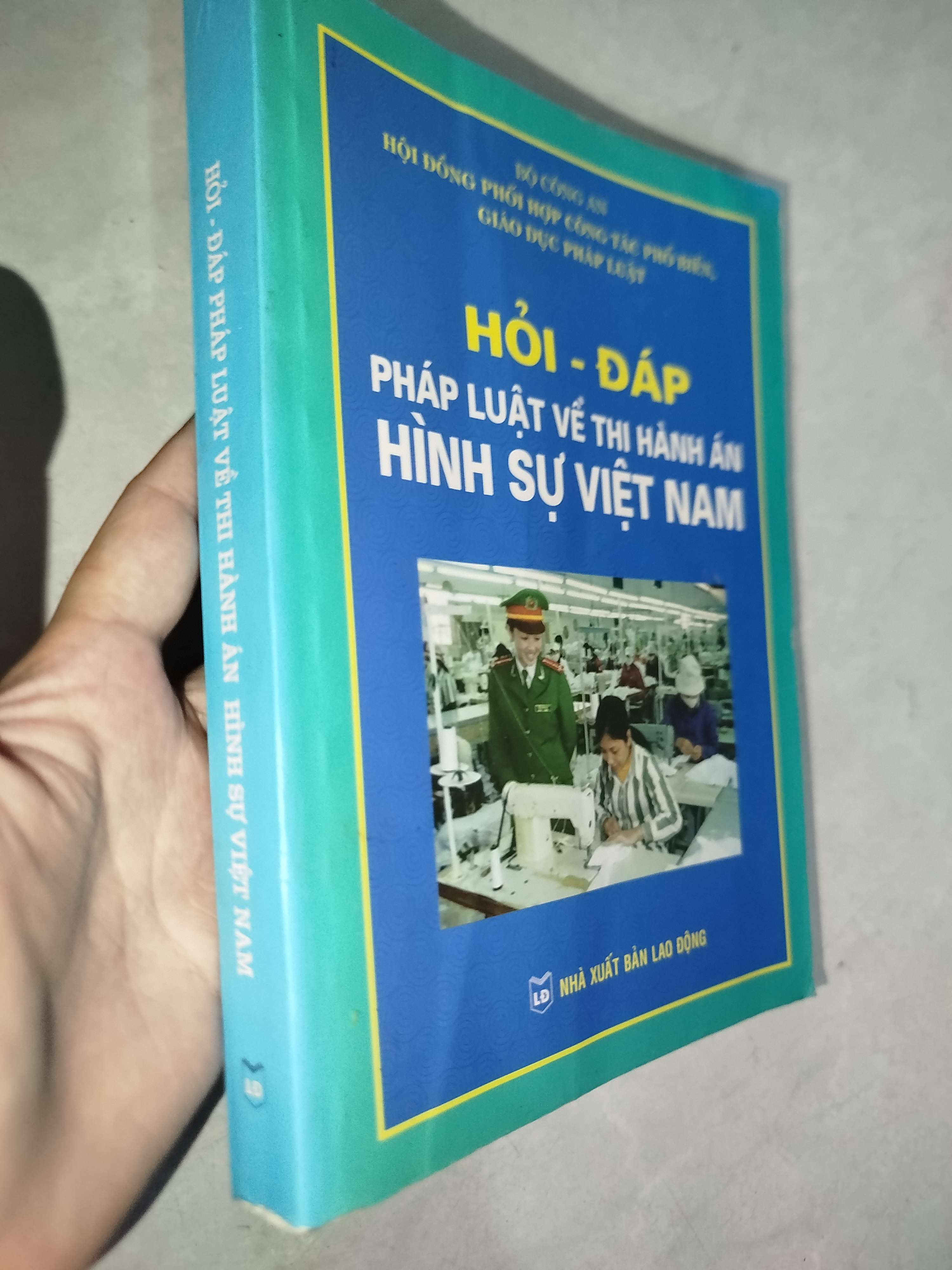 Hỏi - đáp pháp luật về thi hành án hình sự Việt Nam 2012 (Sách chính trị - pháp lý) Mới 80% GZB