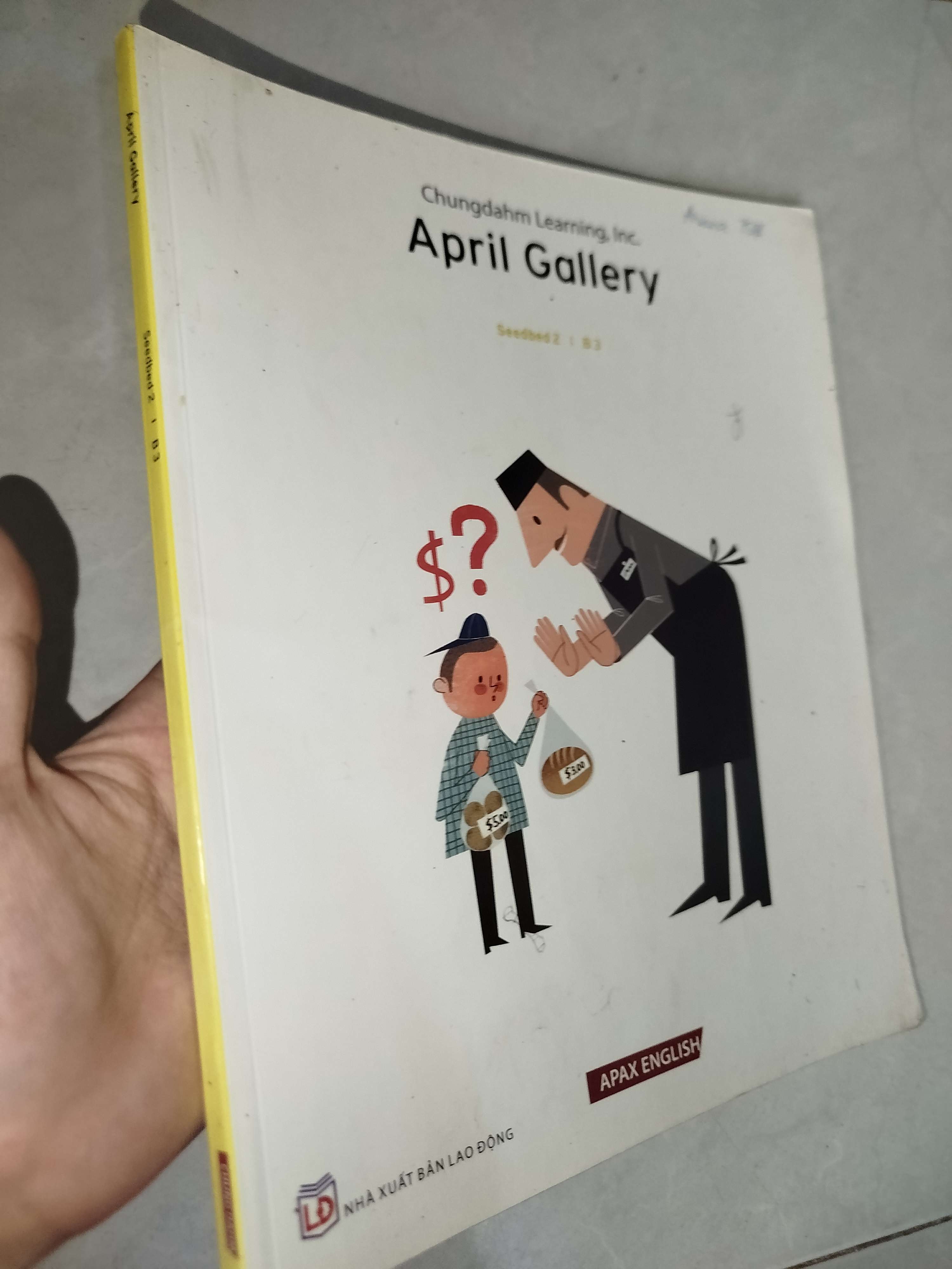 April Gallery Seebed 2 B3 2016 (Sách tự học tiếng Anh) Mới 80% GZB