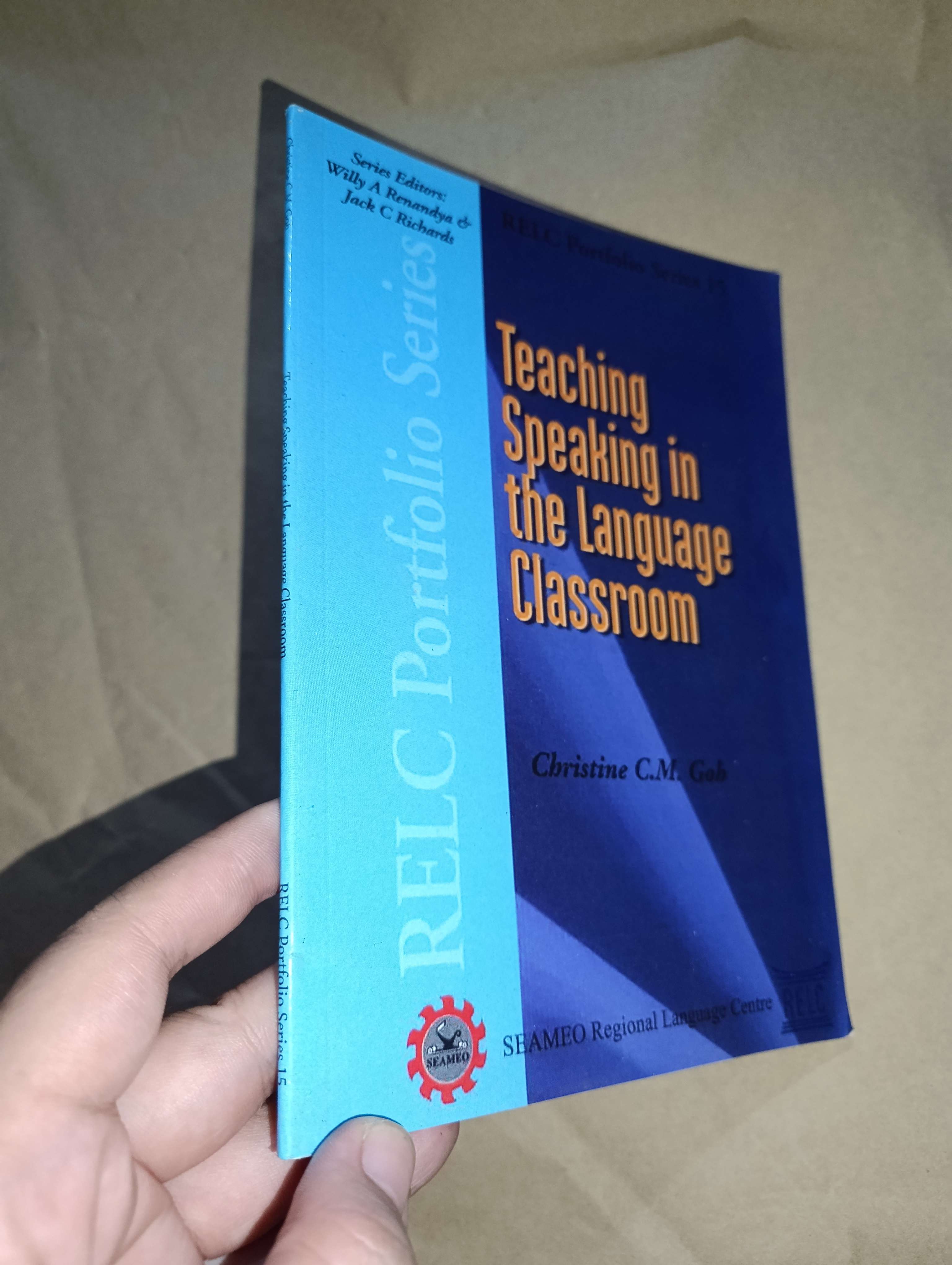 Teaching speaking in the language classroom - Christine C. M. Goh 2007 (Sách tự học tiếng Anh) Mới 80% GZB