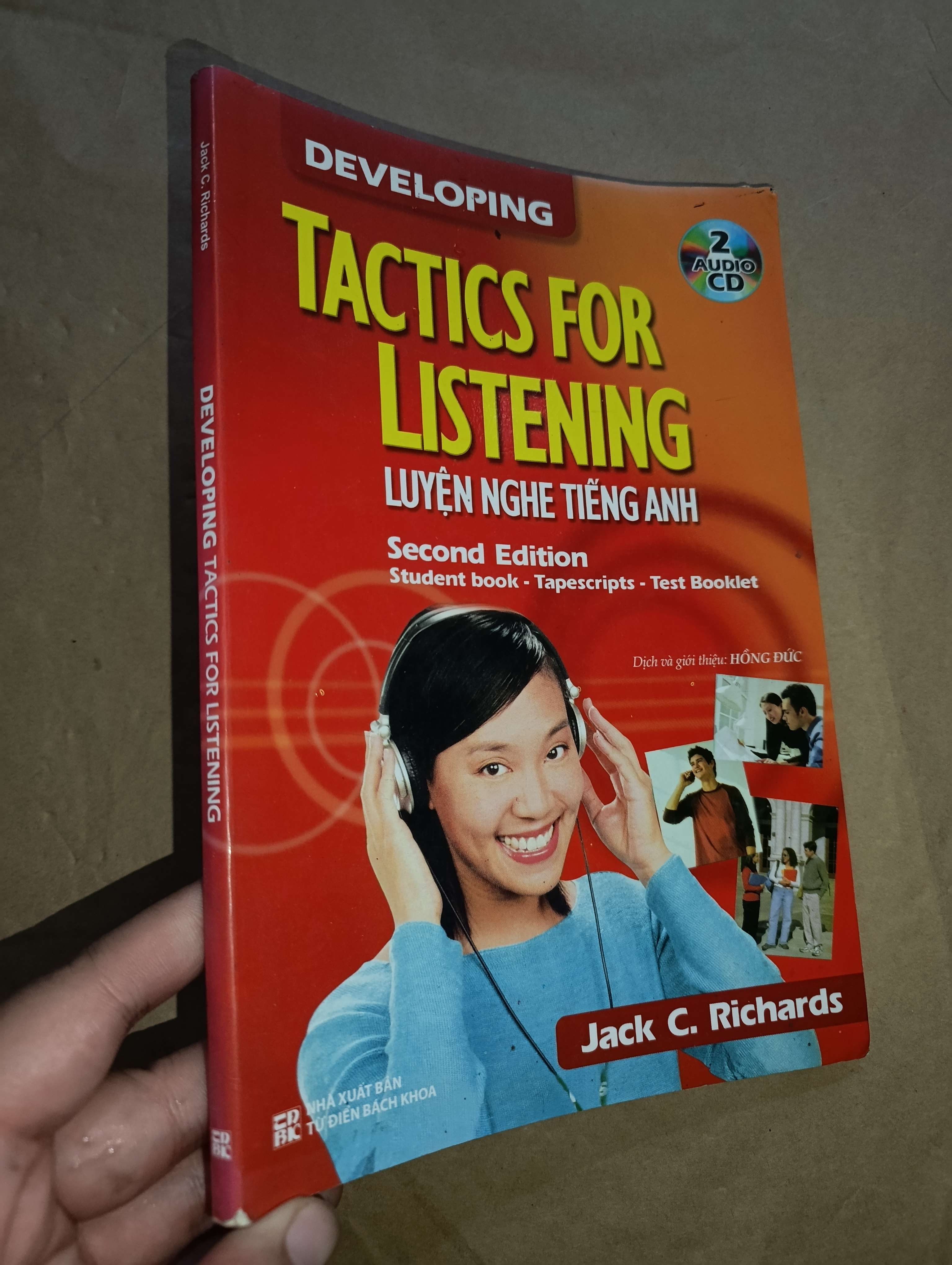 Developing tactics for listening - Jack C. Richards 2011 (Sách tự học tiếng Anh) Mới 80% GZB