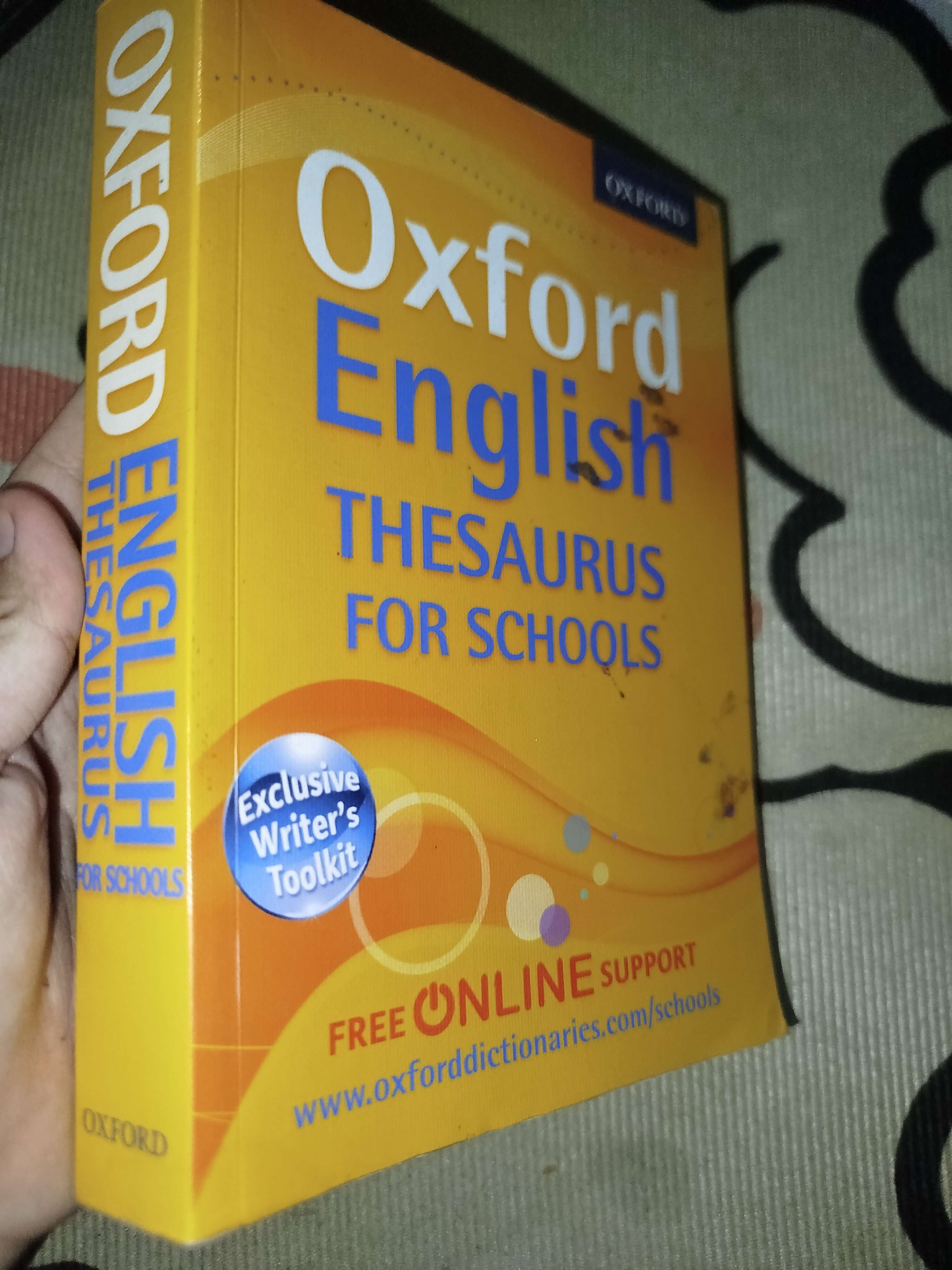 Oxford English thesaurus for schools 2012 (Sách tự học tiếng Anh) Mới 80% GZB
