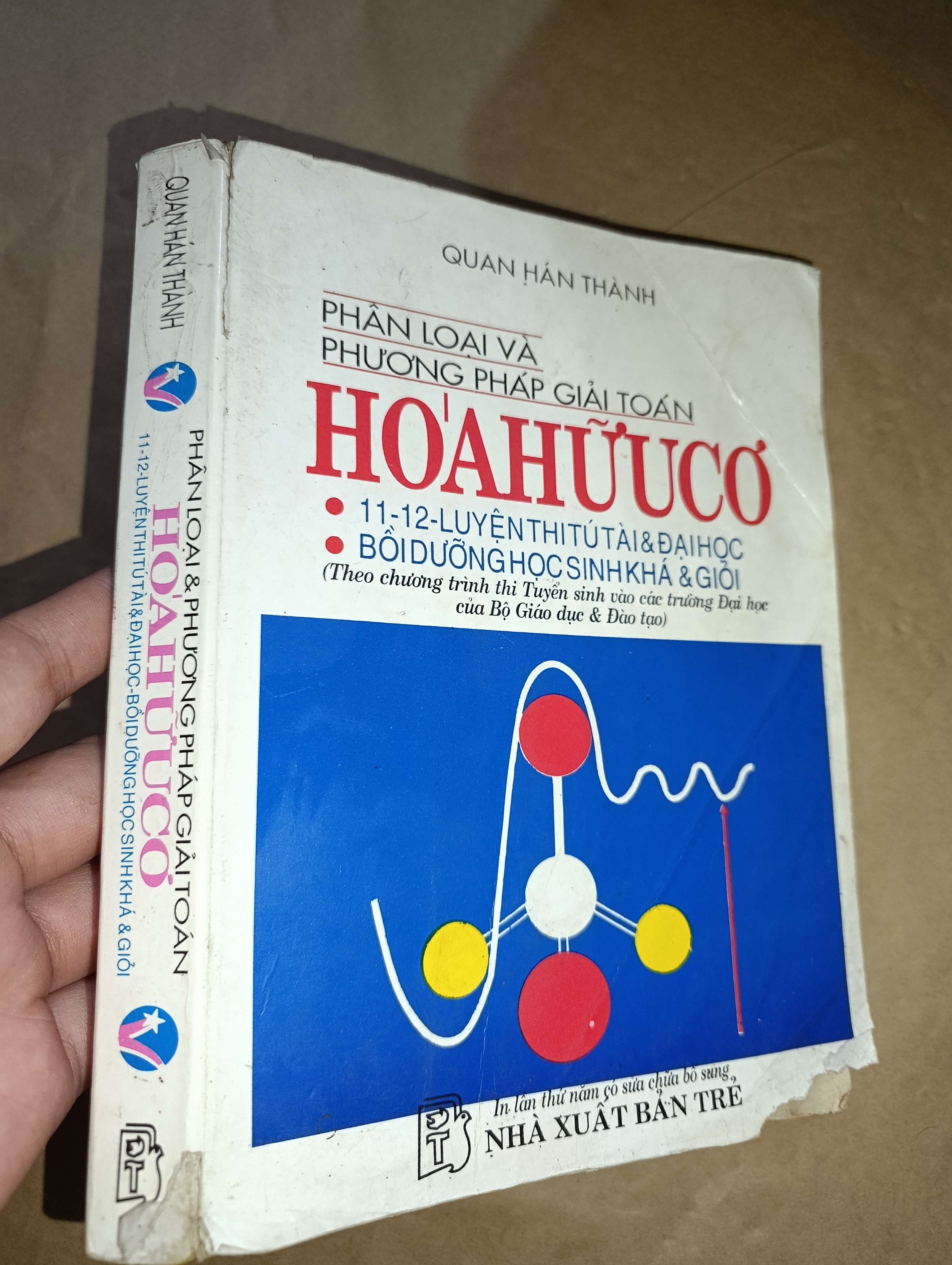 Phân loại và phương pháp giải toán hóa hữu cơ - Quan Hán Thành 2000 (Sách giáo khoa - giáo trình) Mới 80% GZB