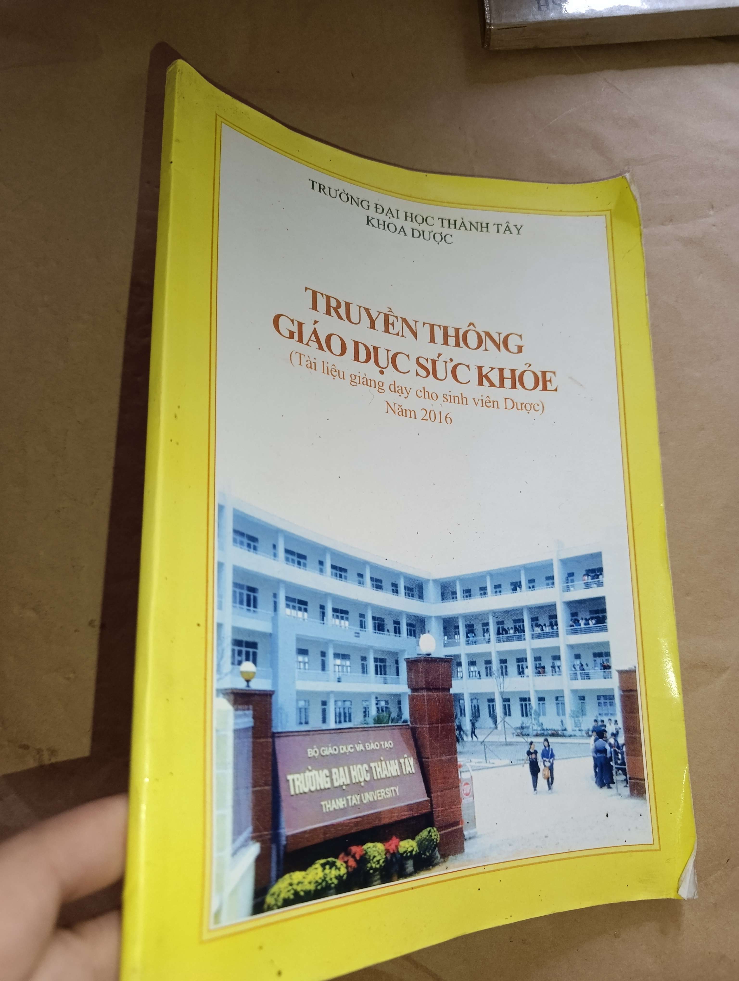 Truyền thông giáo dục sức khỏe 2016 (Giáo trình đại học - cao đẳng) Mới 80% GZB