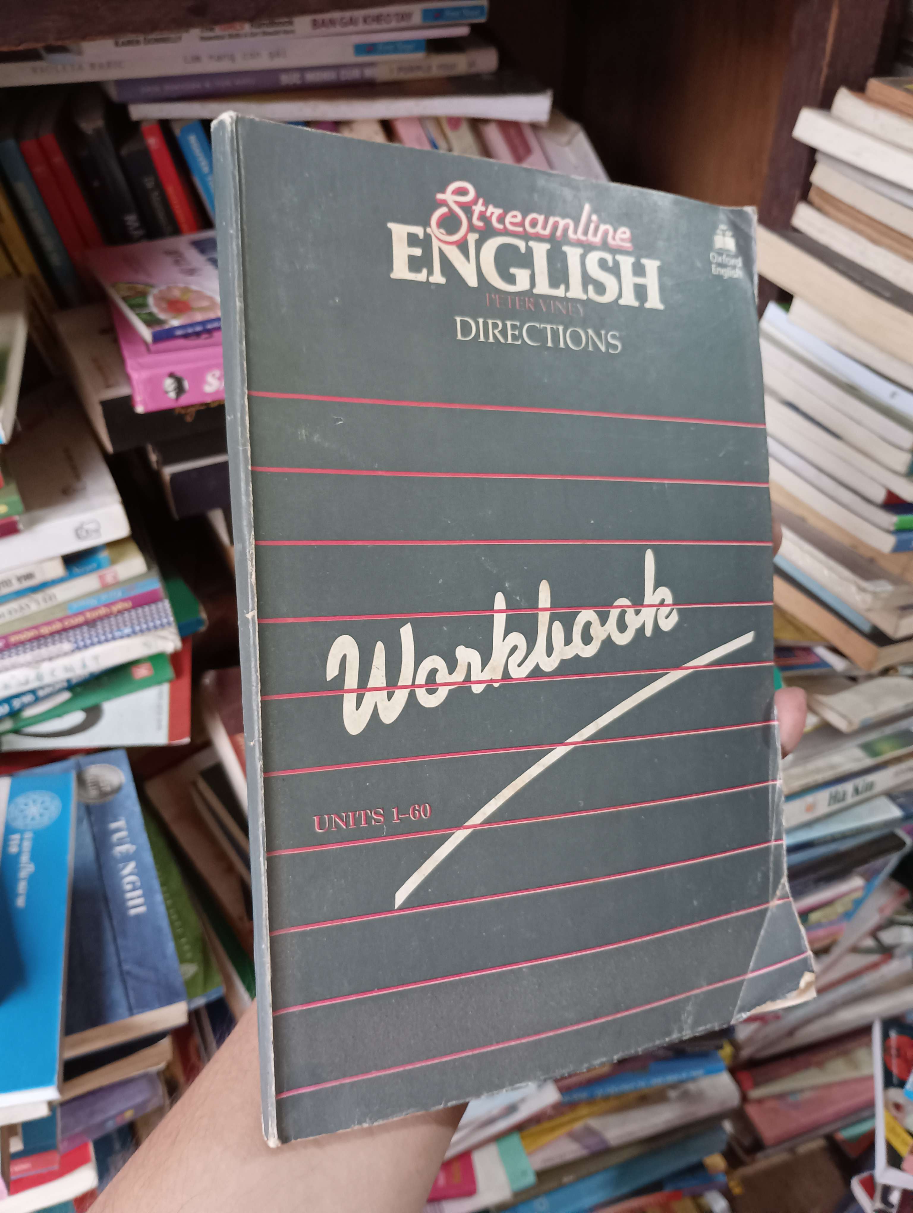 Streamline English Directions - Workbook (Units 1–60) - Peter Viney 1985 Mới 80% (Sách tự học tiếng Anh) OKBK1T4