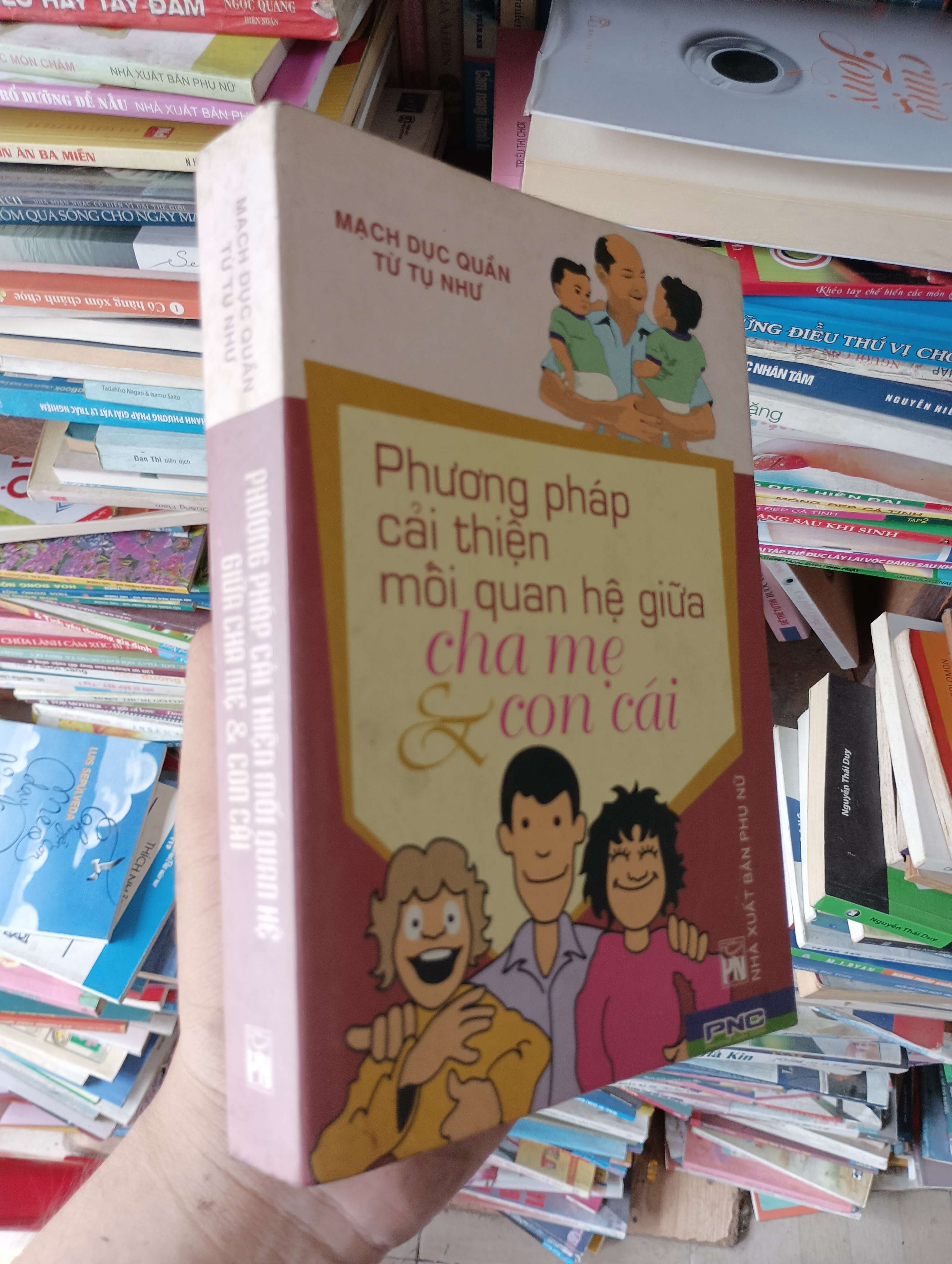 Phương Pháp Cải Thiện Mối Quan Hệ Giữa Cha Mẹ & Con Cái - Mạch Dục Quân, Từ Tụ Như 2006 Mới 80% (Sách làm cha mẹ) OKBK1T1
