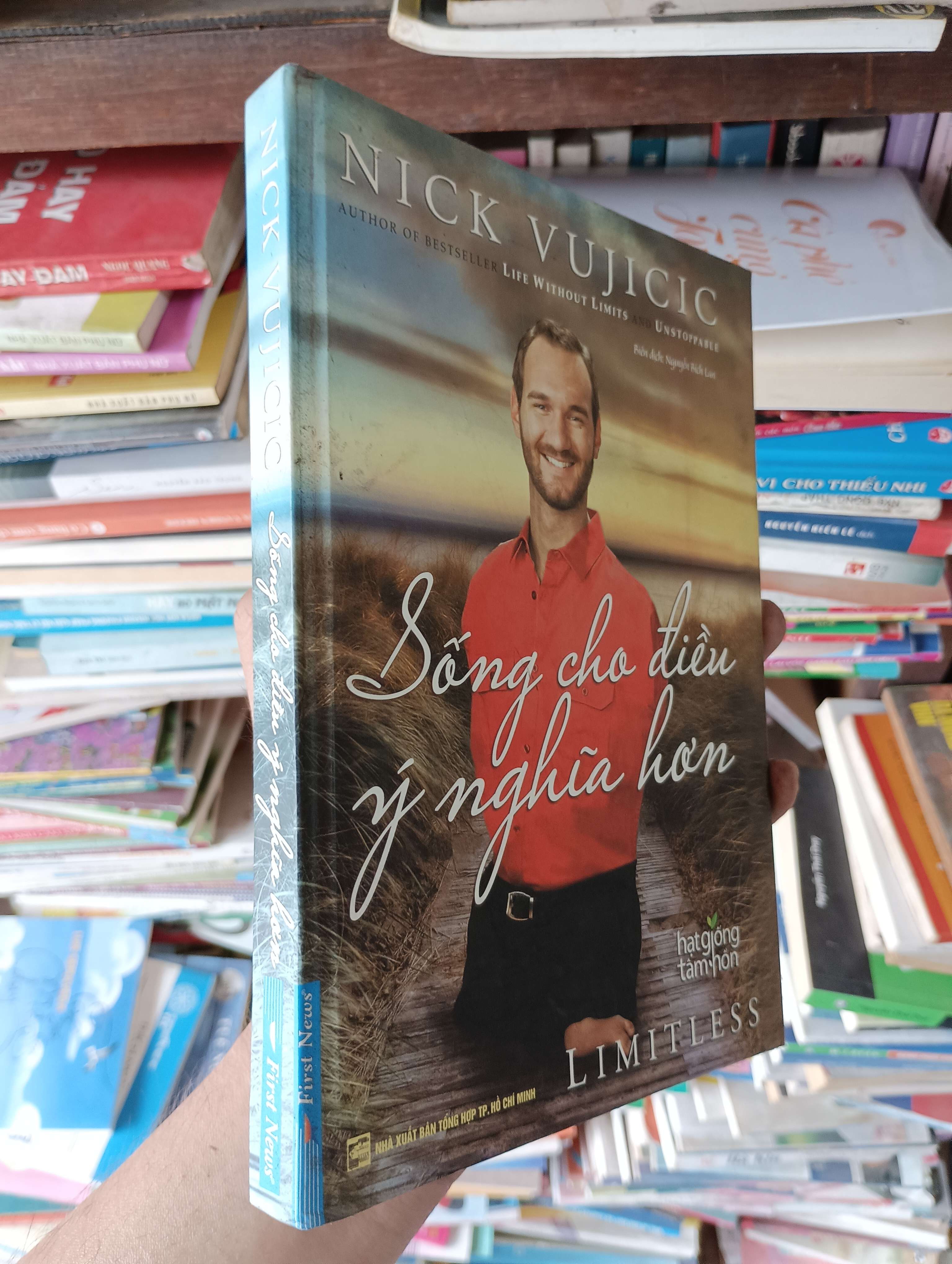 Sống Cho Điều Ý Nghĩa Hơn (Limitless) - Nick Vujicic Mới 80% (Kỹ năng sống) OKBK1T1