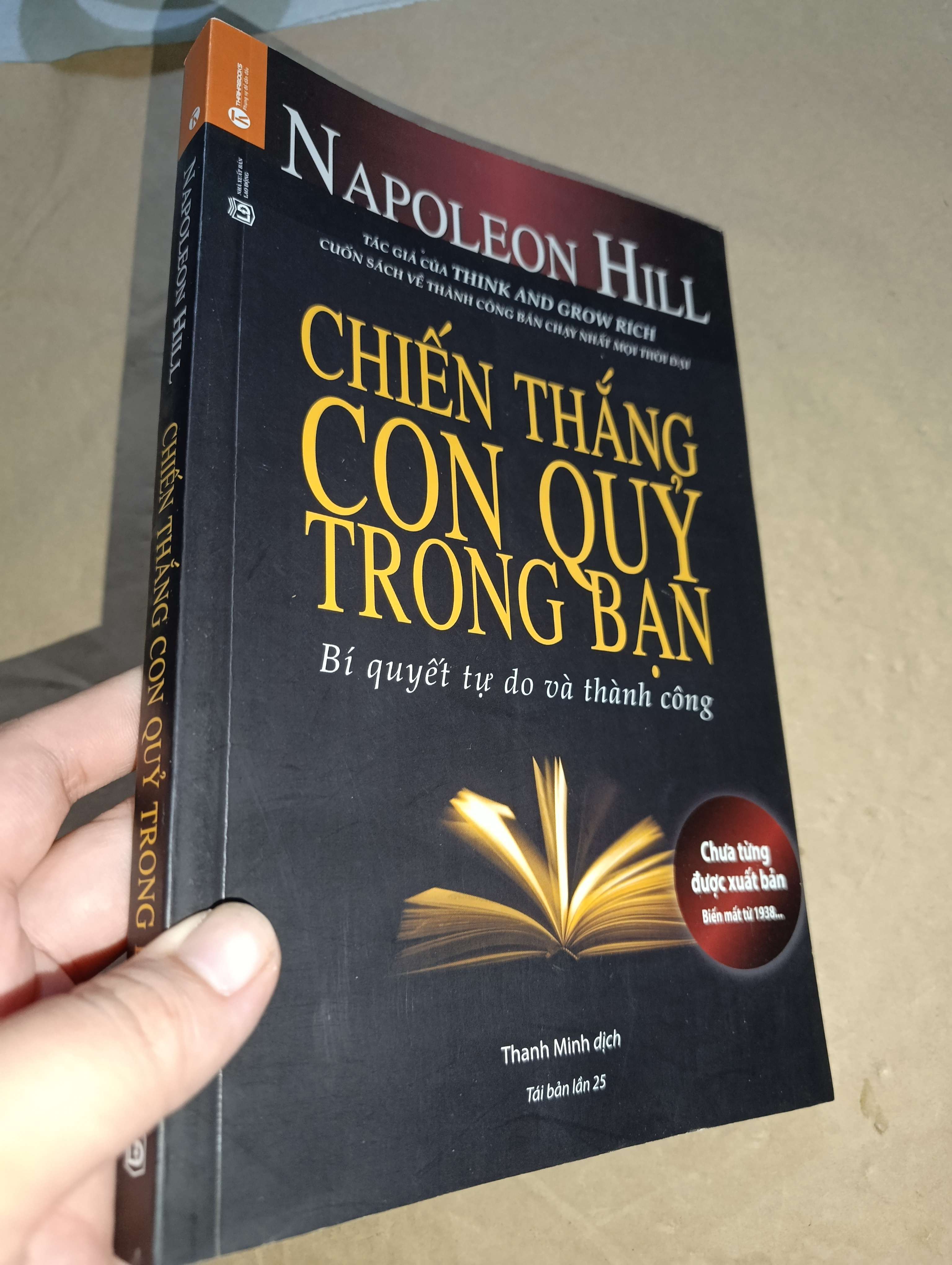 Chiến thắng con quỷ trong bạn - Napoleon Hill 2021 mới 80% (Sách kỹ năng) GZB