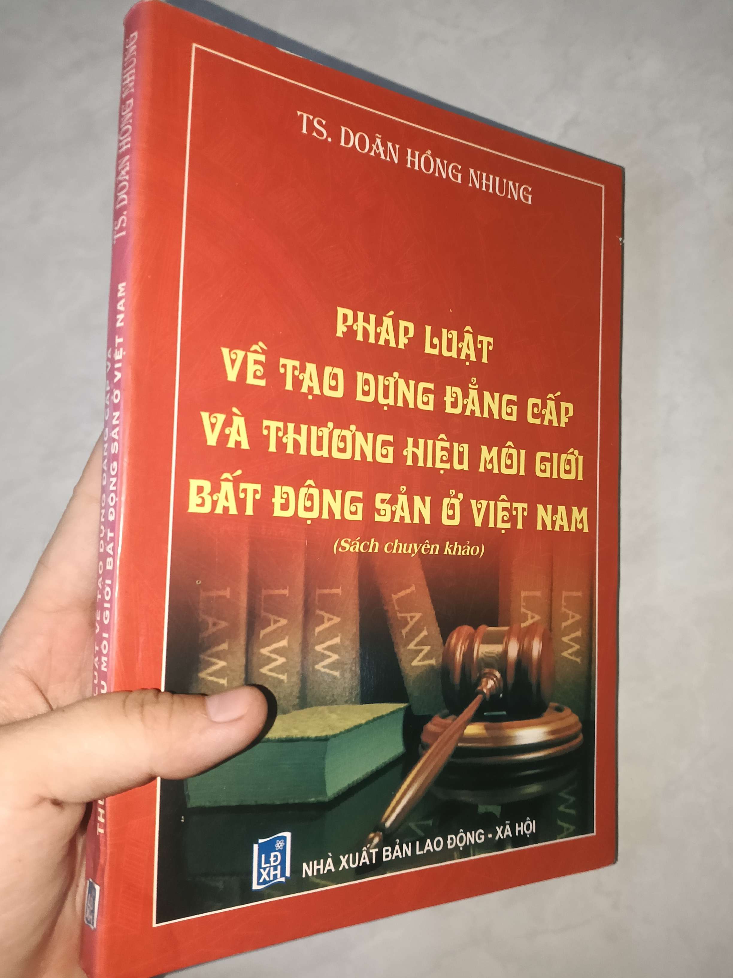 Pháp luật về tạo dựng đẳng cấp và thương hiệu môi giới bất động sản ở Việt Nam - Doãn Hồng Nhung 2010 mới 80% (Sách chính trị - pháp lý) GZB
