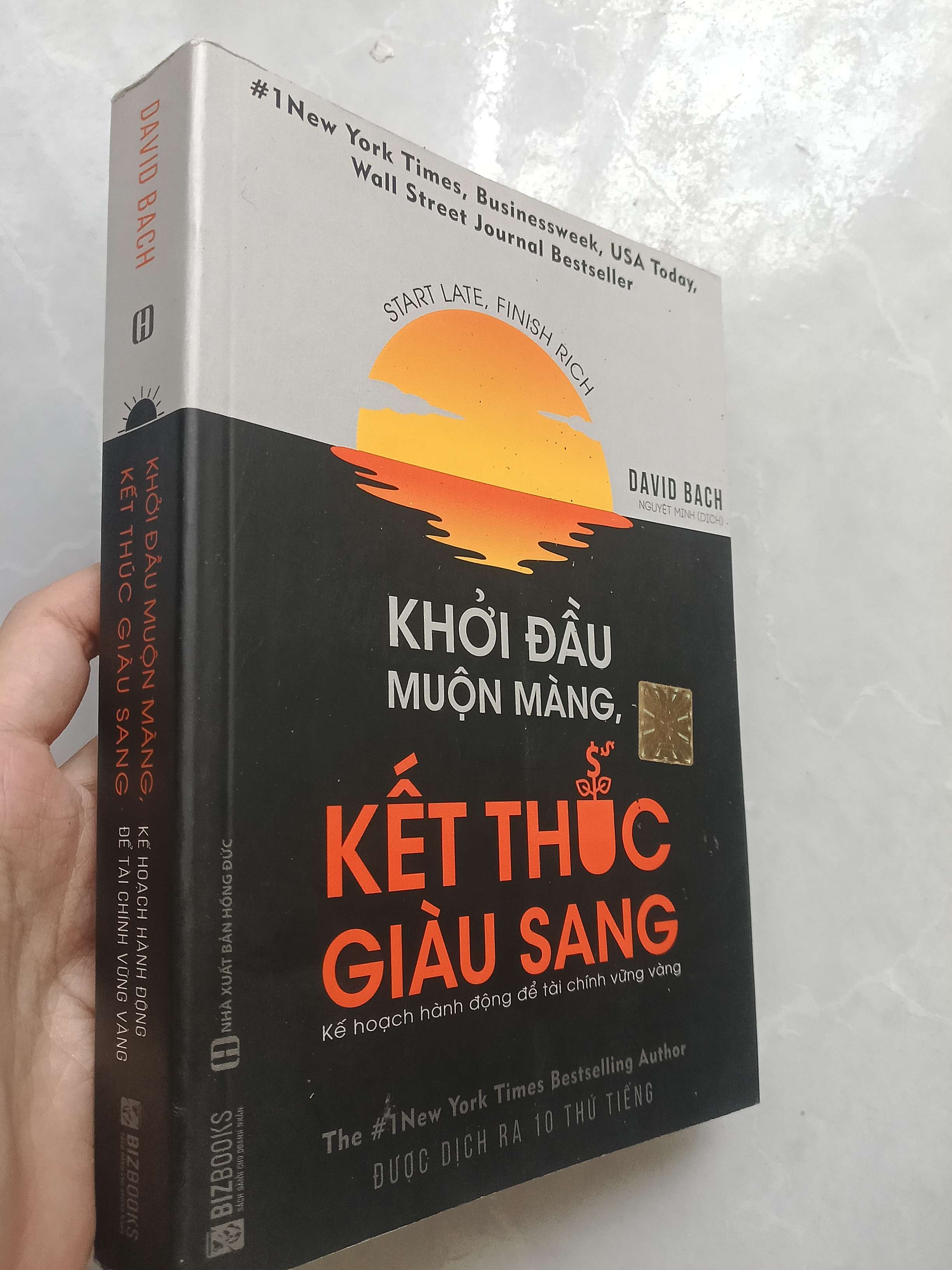 Khởi đầu muộn màng, kết thúc giàu sang - David Bach 2019 mới 80% (Sách kinh tế - tài chính - chứng khoán) GZB