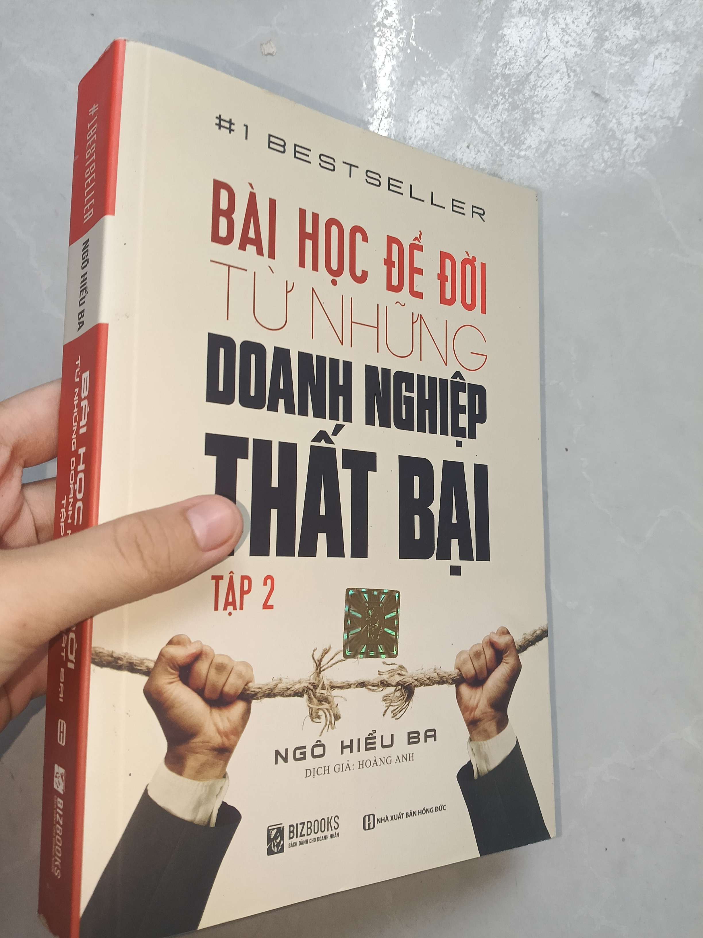 Bài học để đời từ những doanh nghiệp thất bại tập 2 - Ngô Hiểu Ba 2019 mới 80% (Kinh doanh - Marketing) GZB