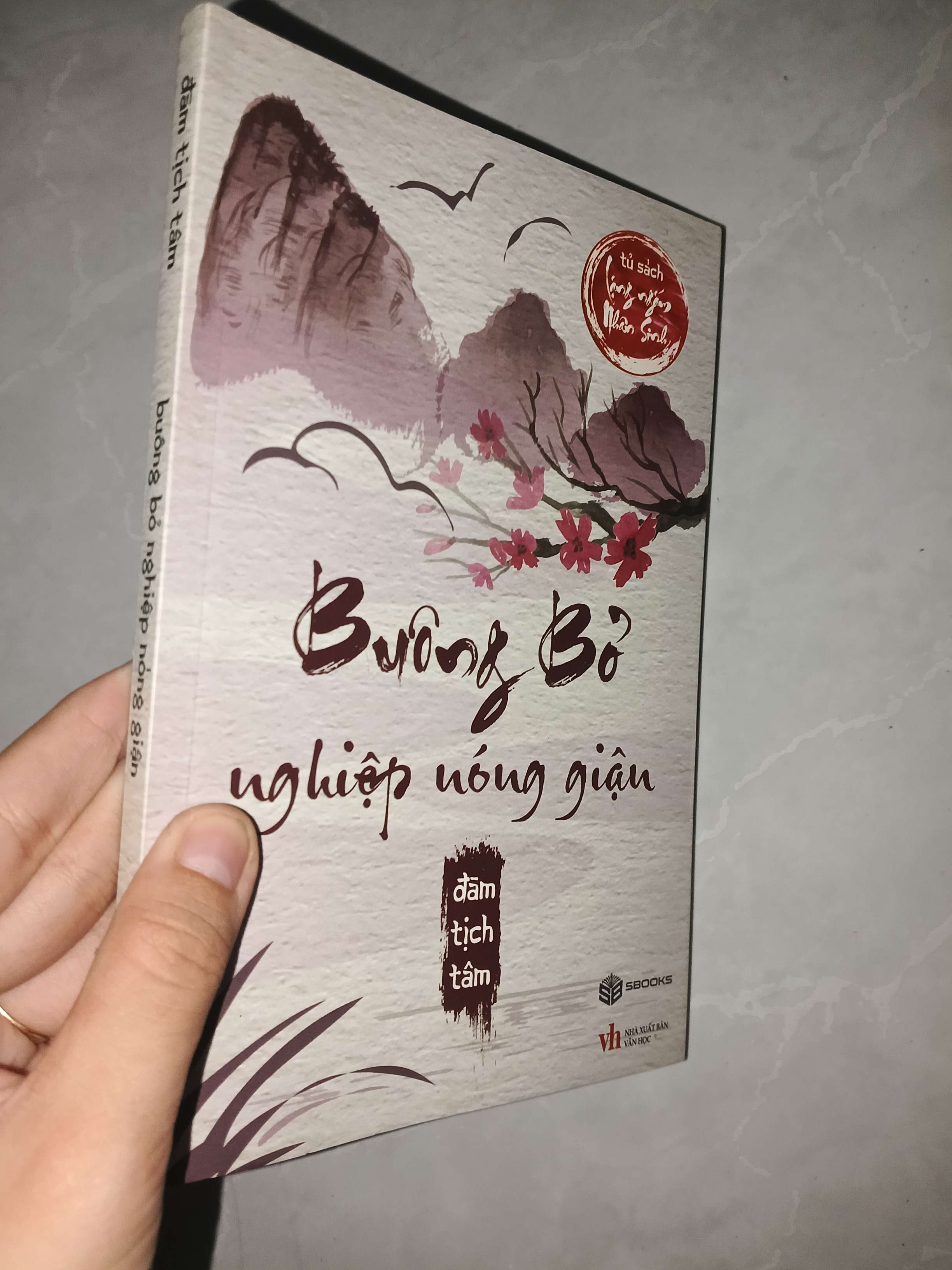 Buông bỏ nghiệp nóng giận - Đàm Tịch Tâm 2024 mới 80% (Sách tôn giáo - tâm linh) GZB