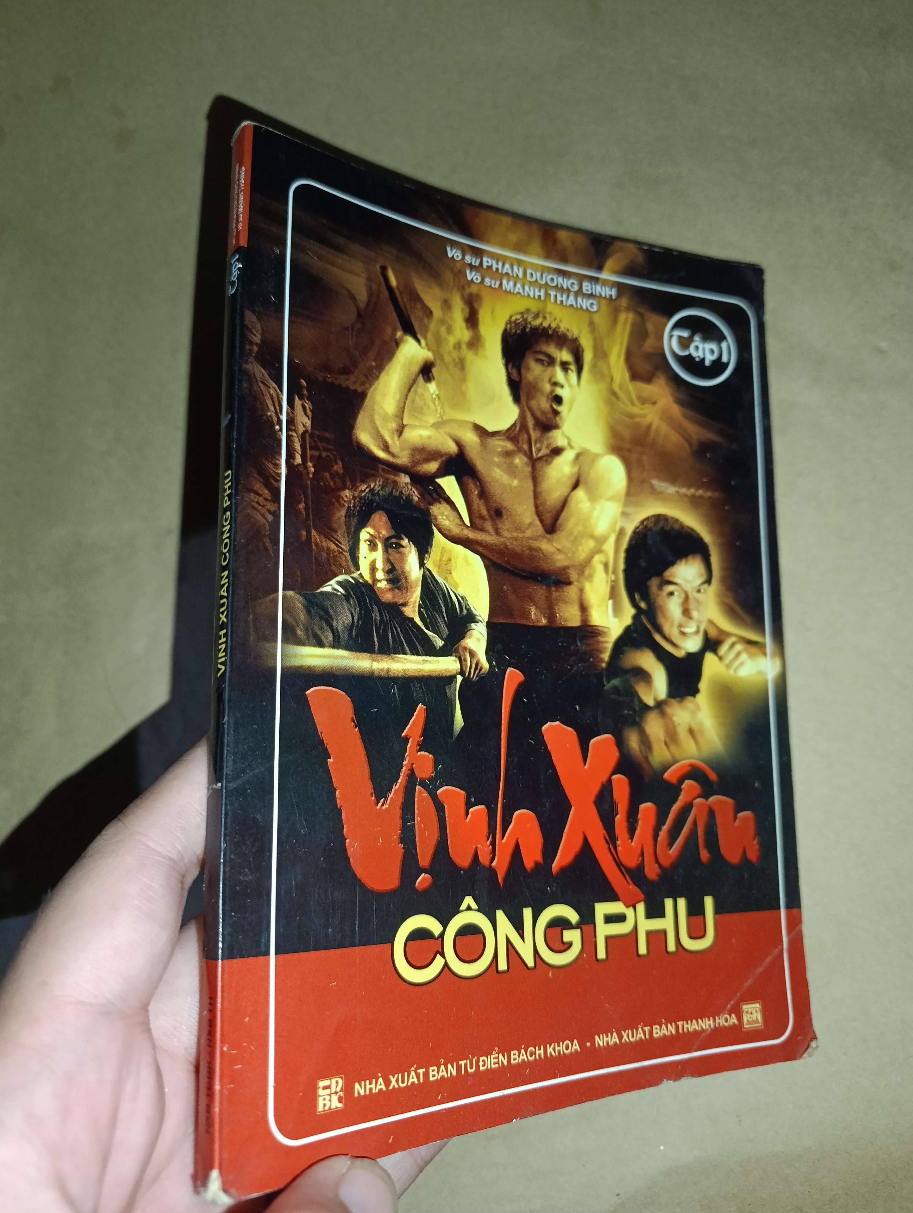 Vịnh Xuân công phu tập 1 - Phan Dương Bình, Mạnh Thắng 2008 mới 70% tróc gáy (Sách kiến thức tổng hợp) GZB