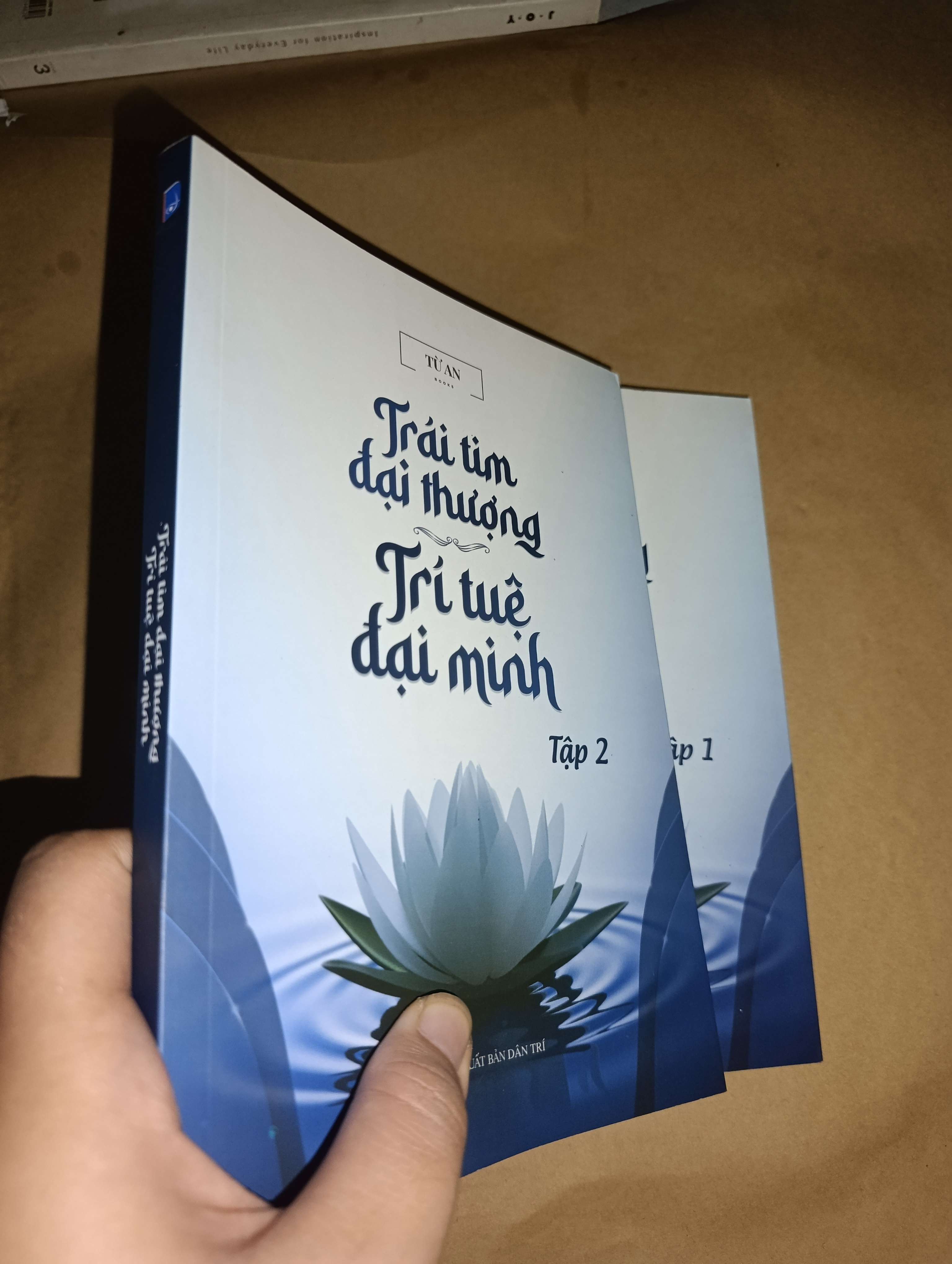 2 cuốn Trái tim đại thượng Trí tuệ đại minh - Từ An 2024 mới 80% (Sách tôn giáo - tâm linh) GZB