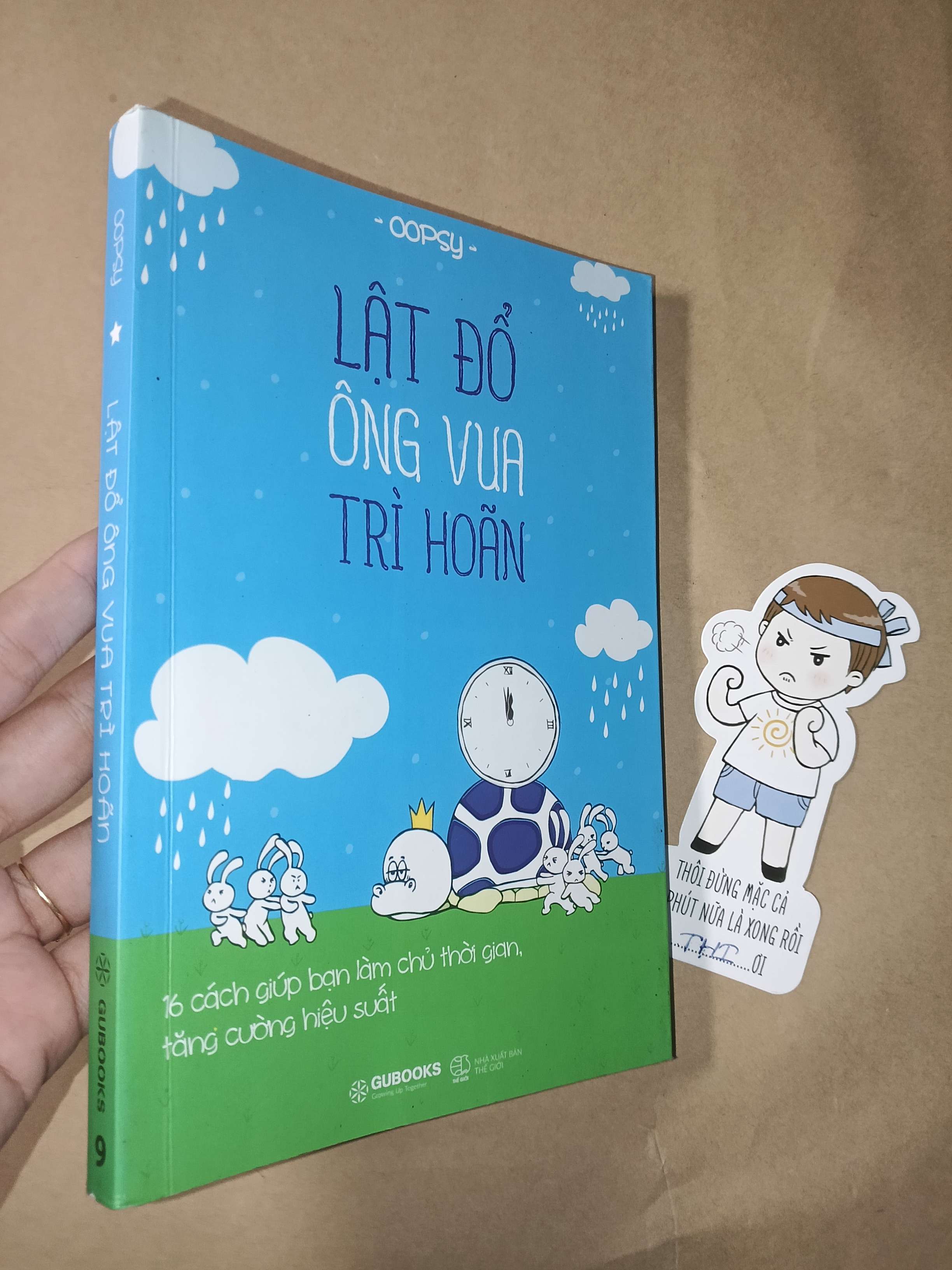 Lật đổ ông vua trì hoãn - Oopsy 2017 mới 80% (Sách kỹ năng) GZB