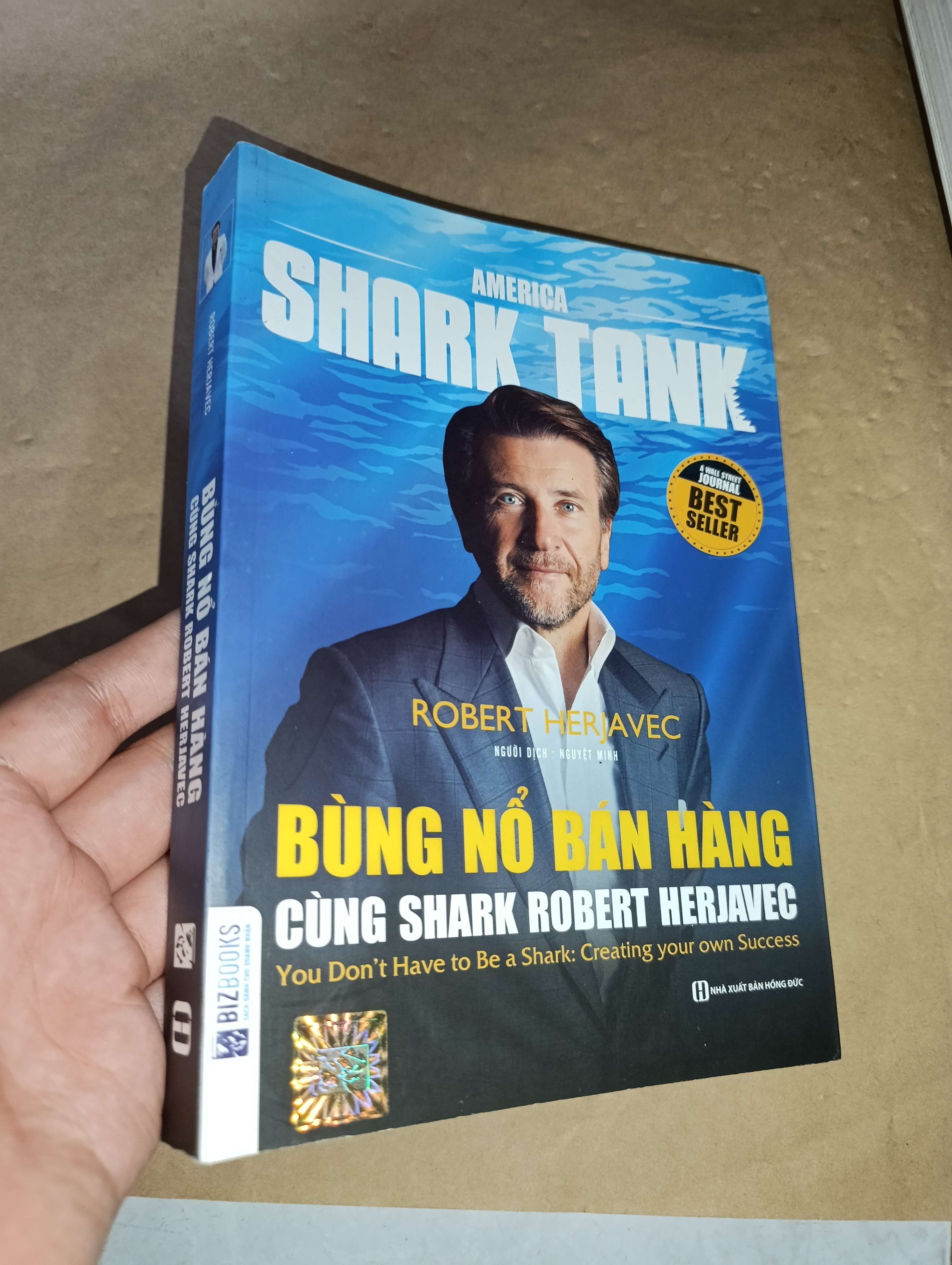 Bùng nổ bán hàng cùng Shark Robert Herjavec - Robert Herjavec 2019 mới 80% (Kinh doanh - Marketing) GZB