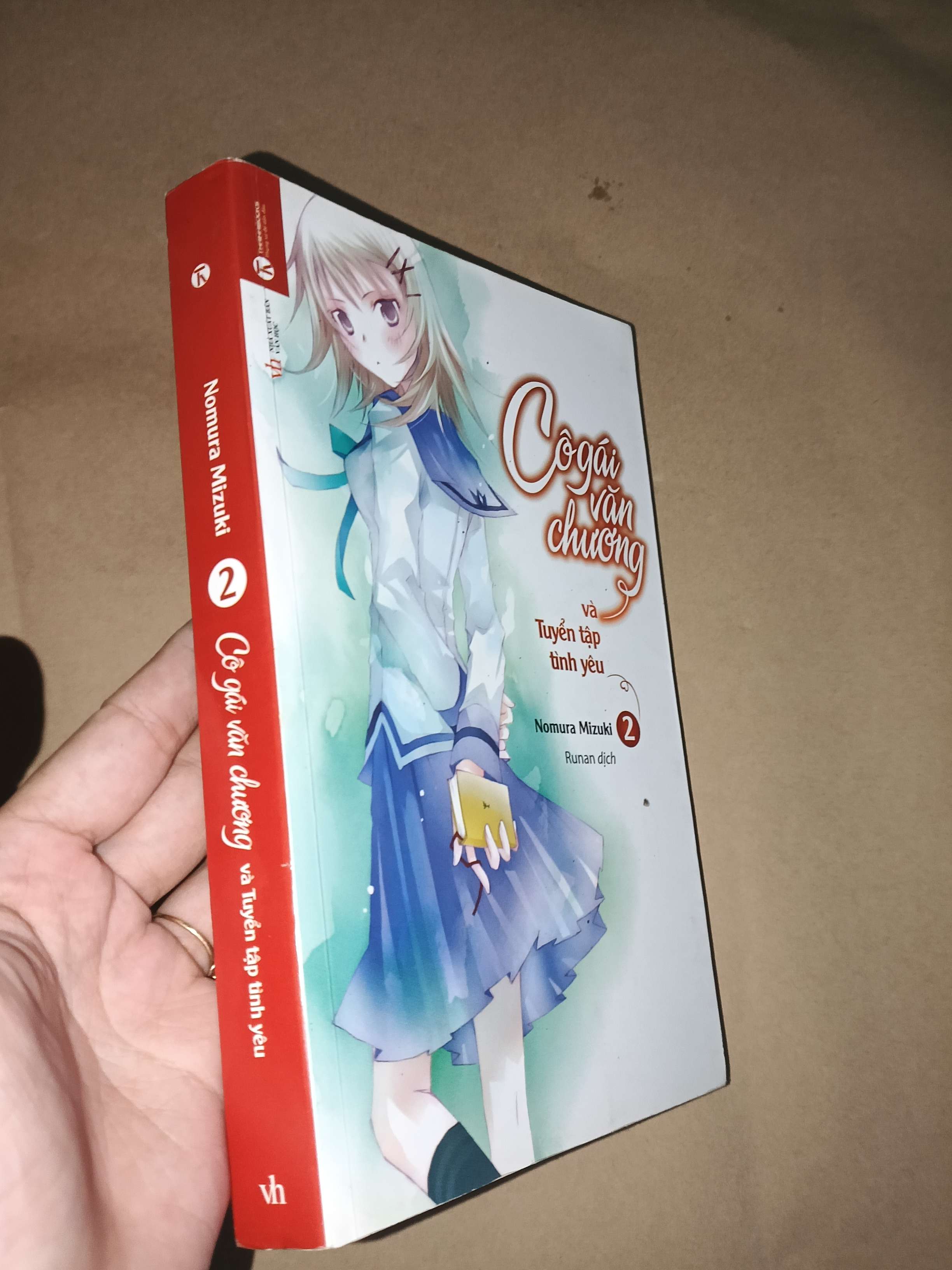 Cô gái văn chương và tuyển tập tình yêu tập 2 - Nomura Mizuki 2017 mới 80% (Sách văn học) GZB
