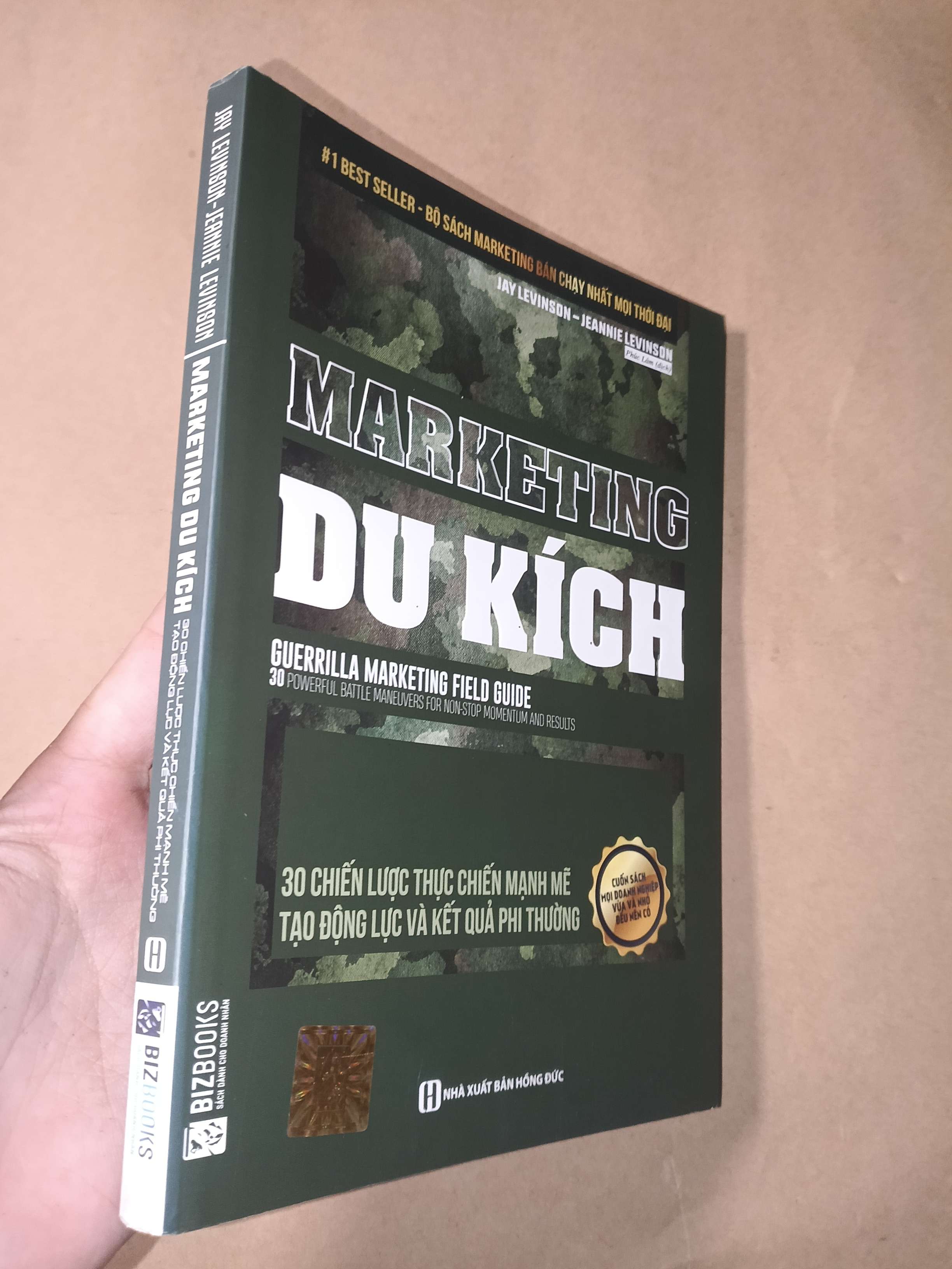 Marketing du kích - Jay Levinson, Jeannie Levinson 2019 mới 80% (Kinh doanh - Marketing) GZB