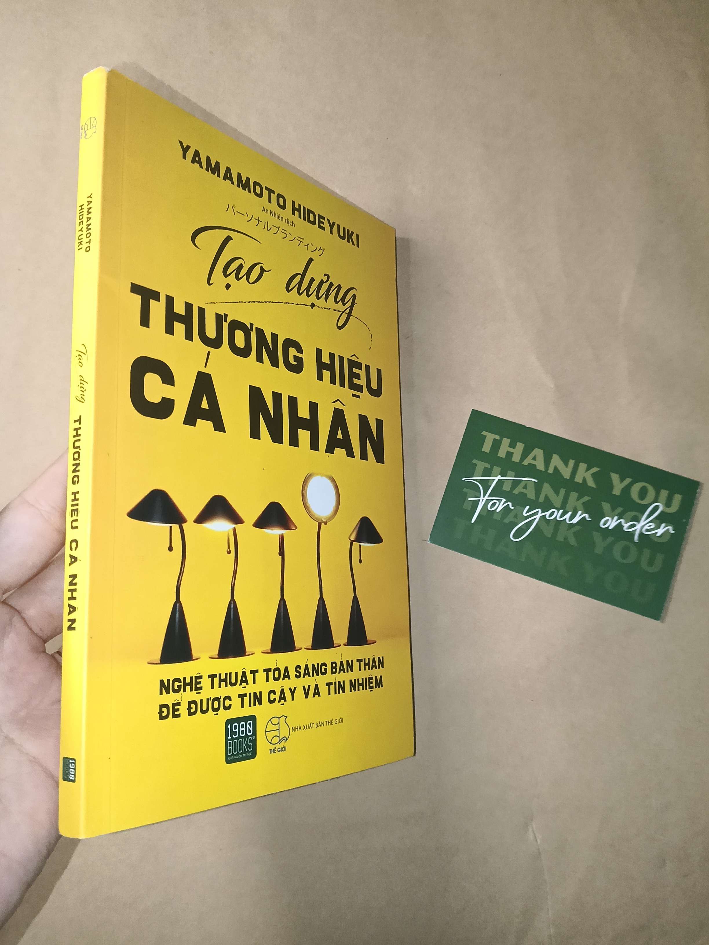 Tạo dựng thương hiệu cá nhân - Yamamoto Hideyuki 2023 mới 80% (Kinh doanh - Marketing) GZB
