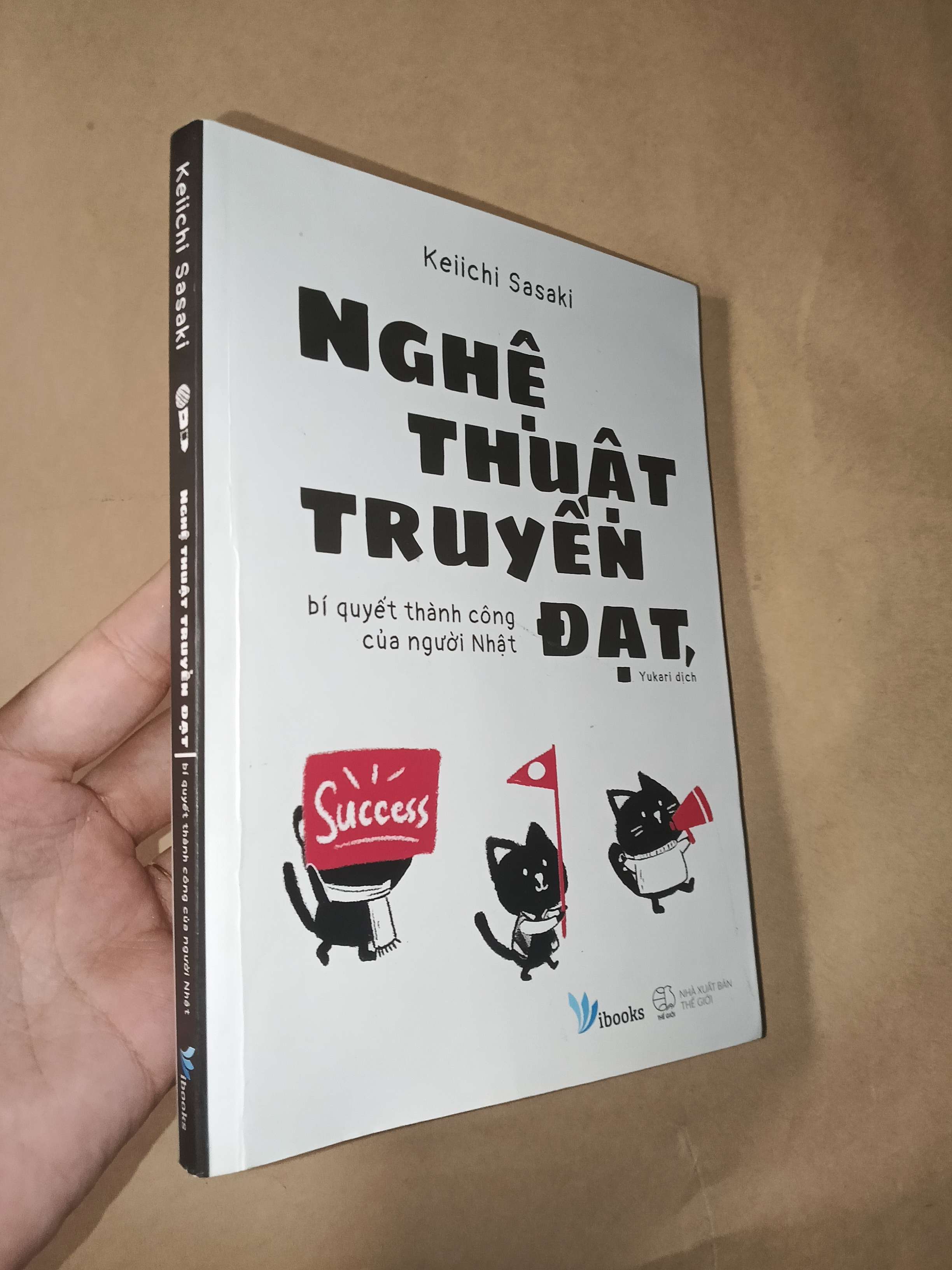 Nghệ thuật truyền đạt Bí quyết thành công của người Nhật - Keiichi Sasaki 2019 mới 80% (Sách kỹ năng) GZB