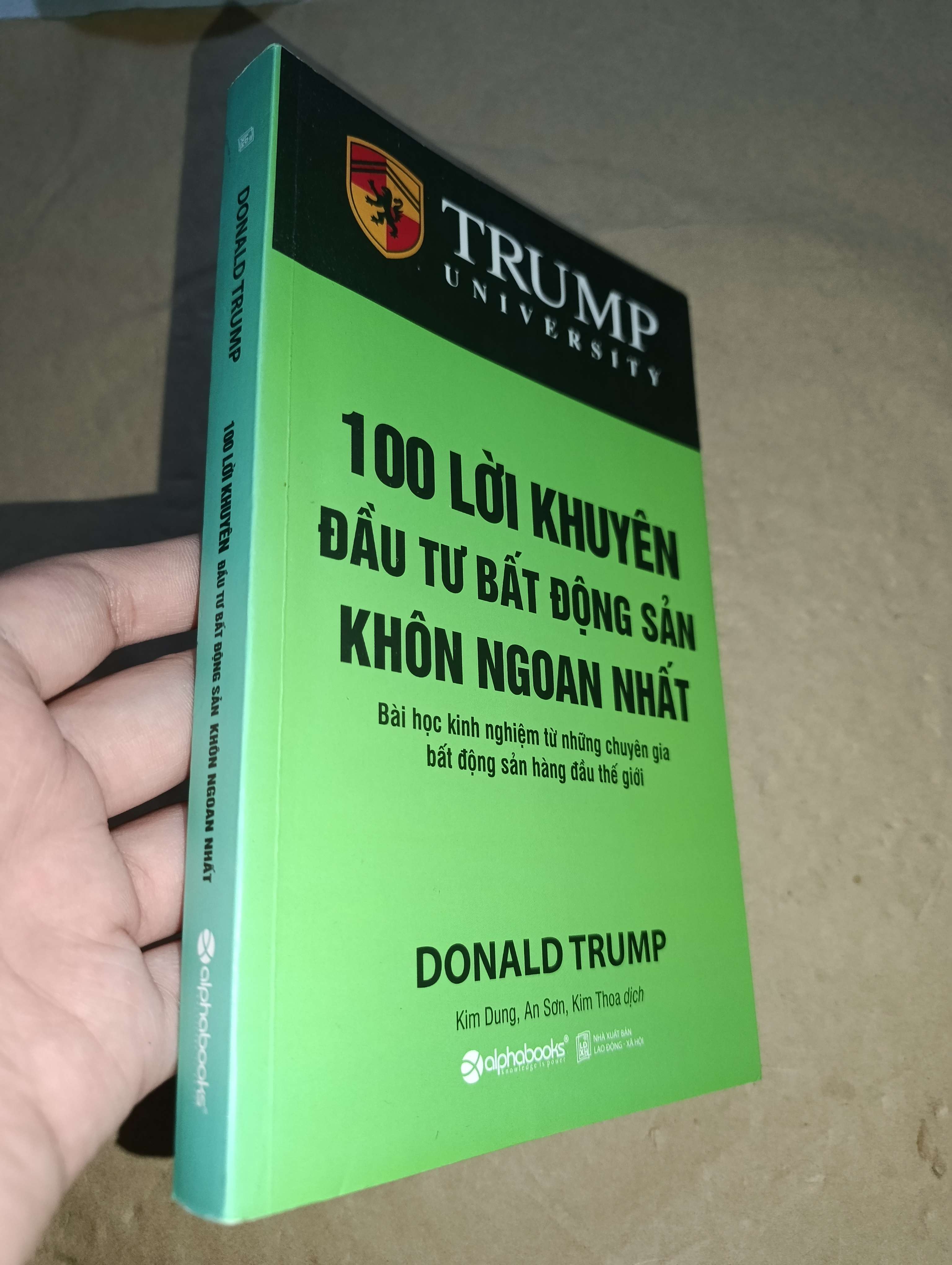 100 lời khuyên đầu tư bất động sản khôn ngoan nhất - Donald Trump 2020 mới 80% (Kinh doanh - Marketing) GZB