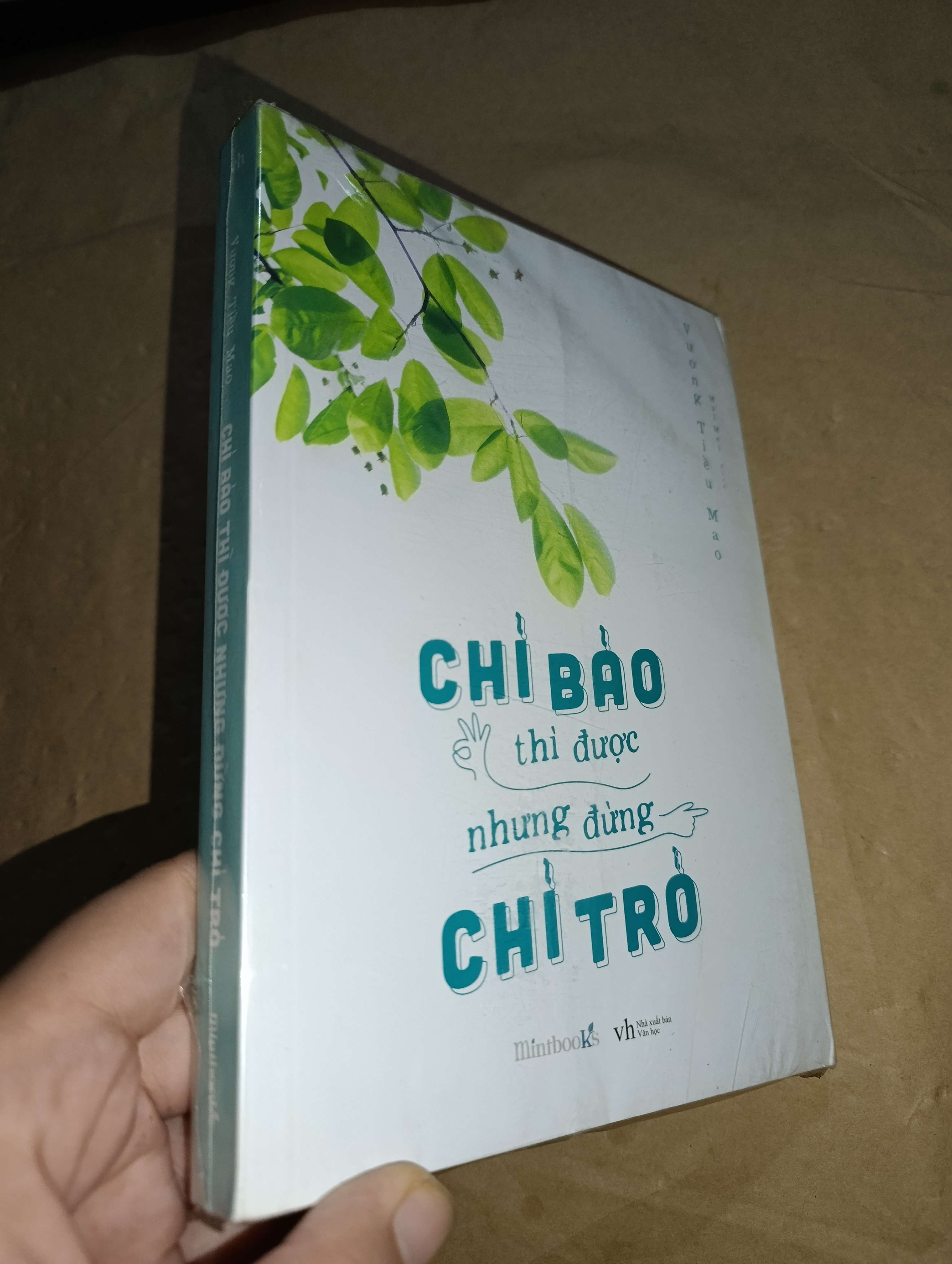Chỉ bảo thì được nhưng đừng chỉ trỏ - Vương Tiểu Mao 2020 mới 90% còn seal (Sách kỹ năng) GZB