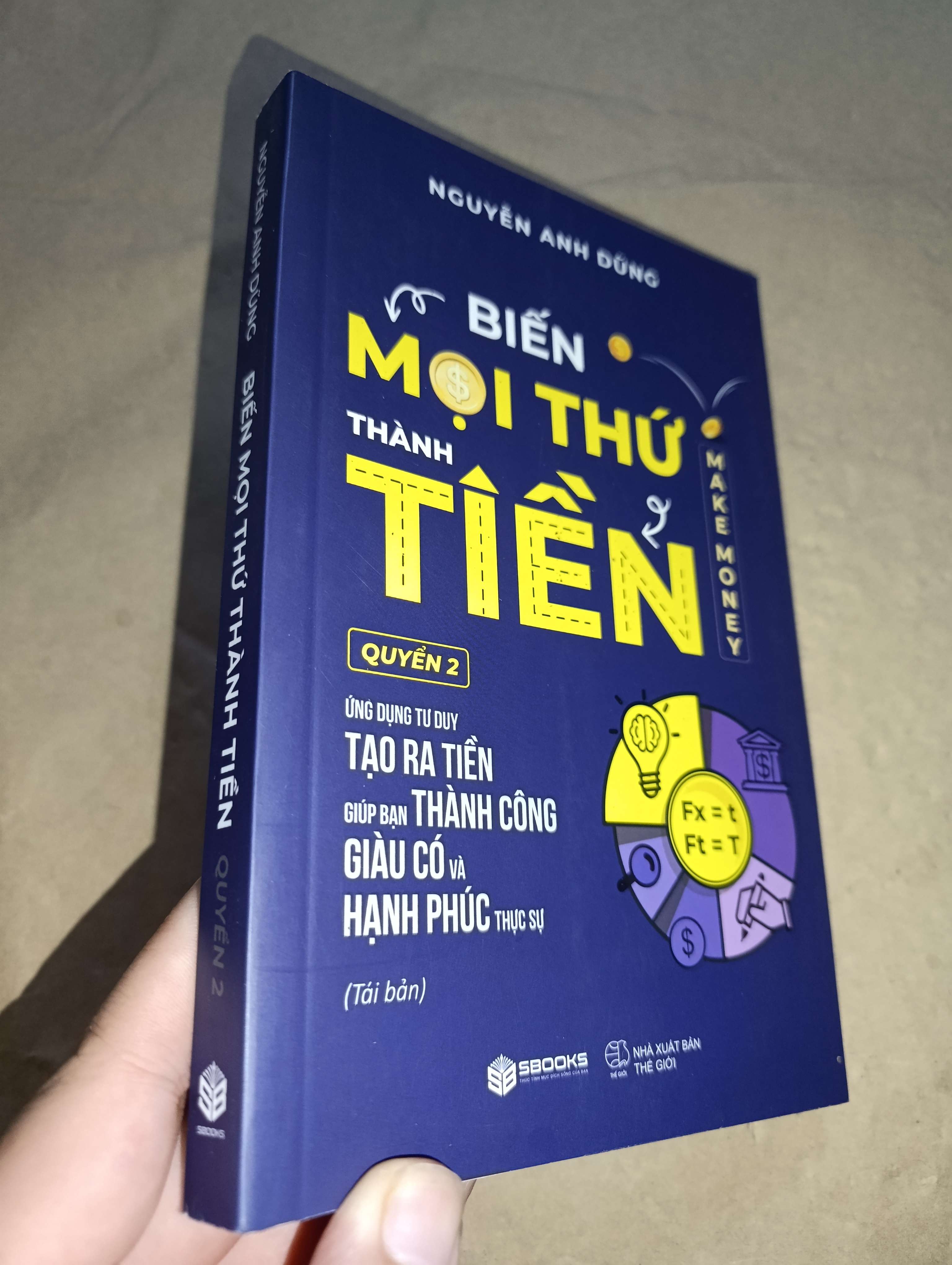 Biến mọi thứ thành tiền - Nguyễn Anh Dũng 2024 mới 80% (Sách kỹ năng) GZB