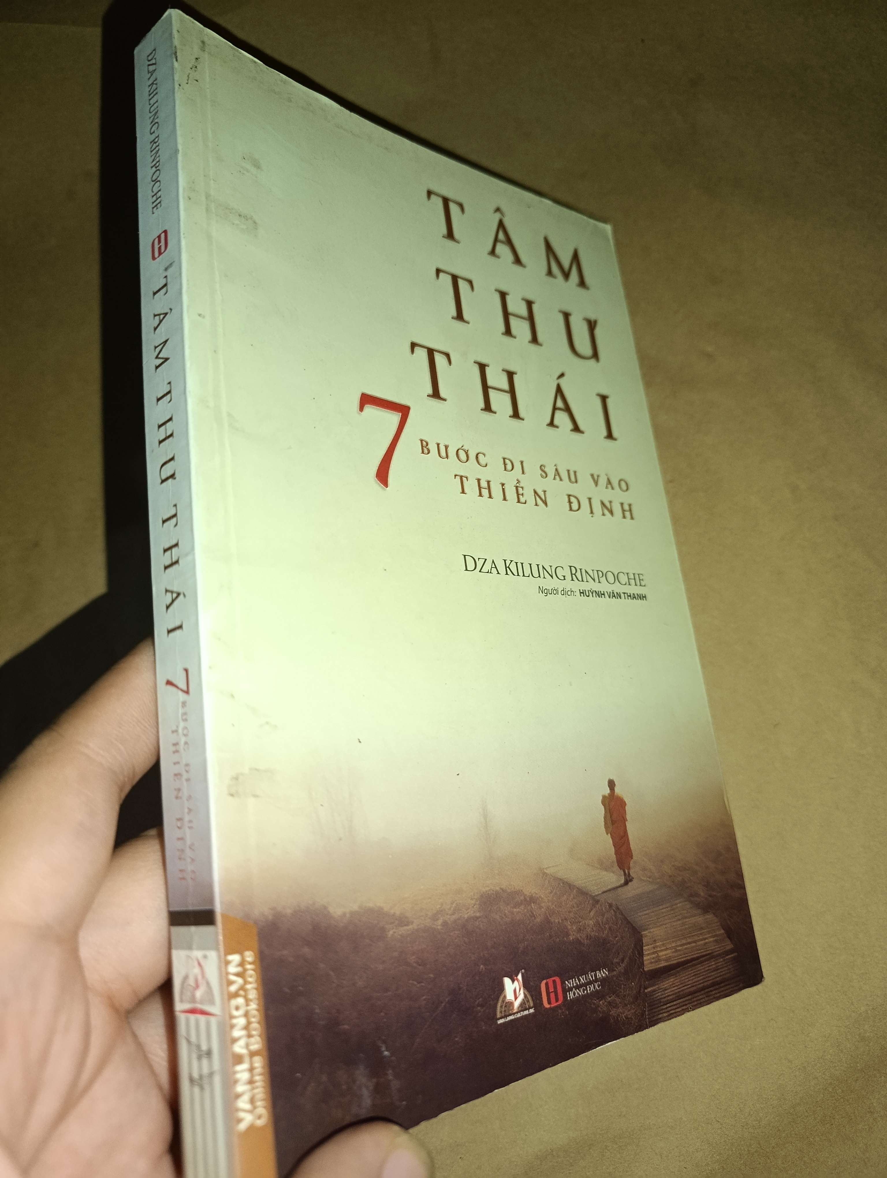 Tâm thư thái 7 bước đi sâu vào thiền định - Dza Kilung Rinpoche 2018 mới 80% (Sách tôn giáo - tâm linh) GZB
