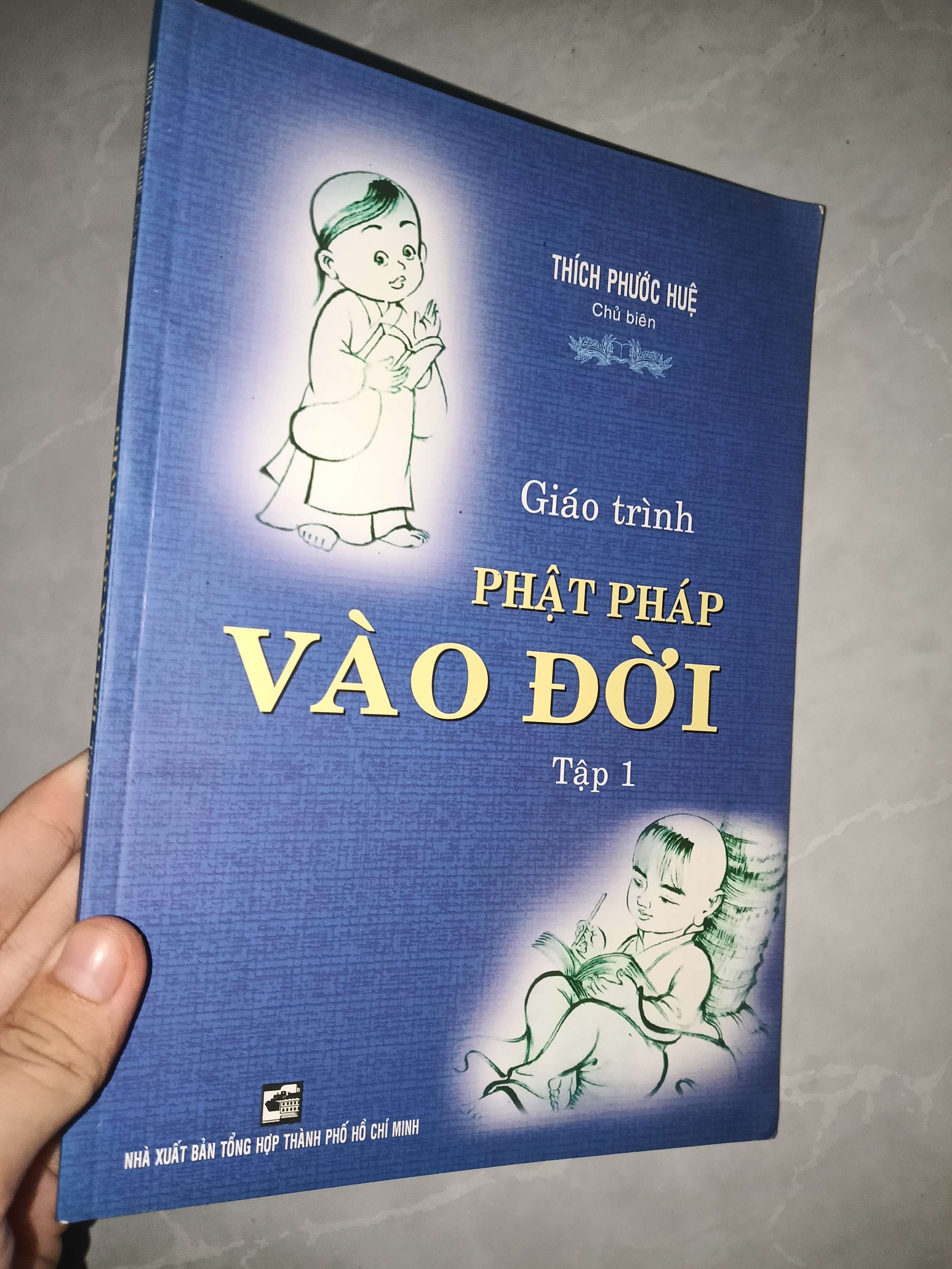 Giáo trình Phật pháp vào đời tập 1 - Thích Phước Huệ 2008 mới 80% (Sách tôn giáo - tâm linh) GZB
