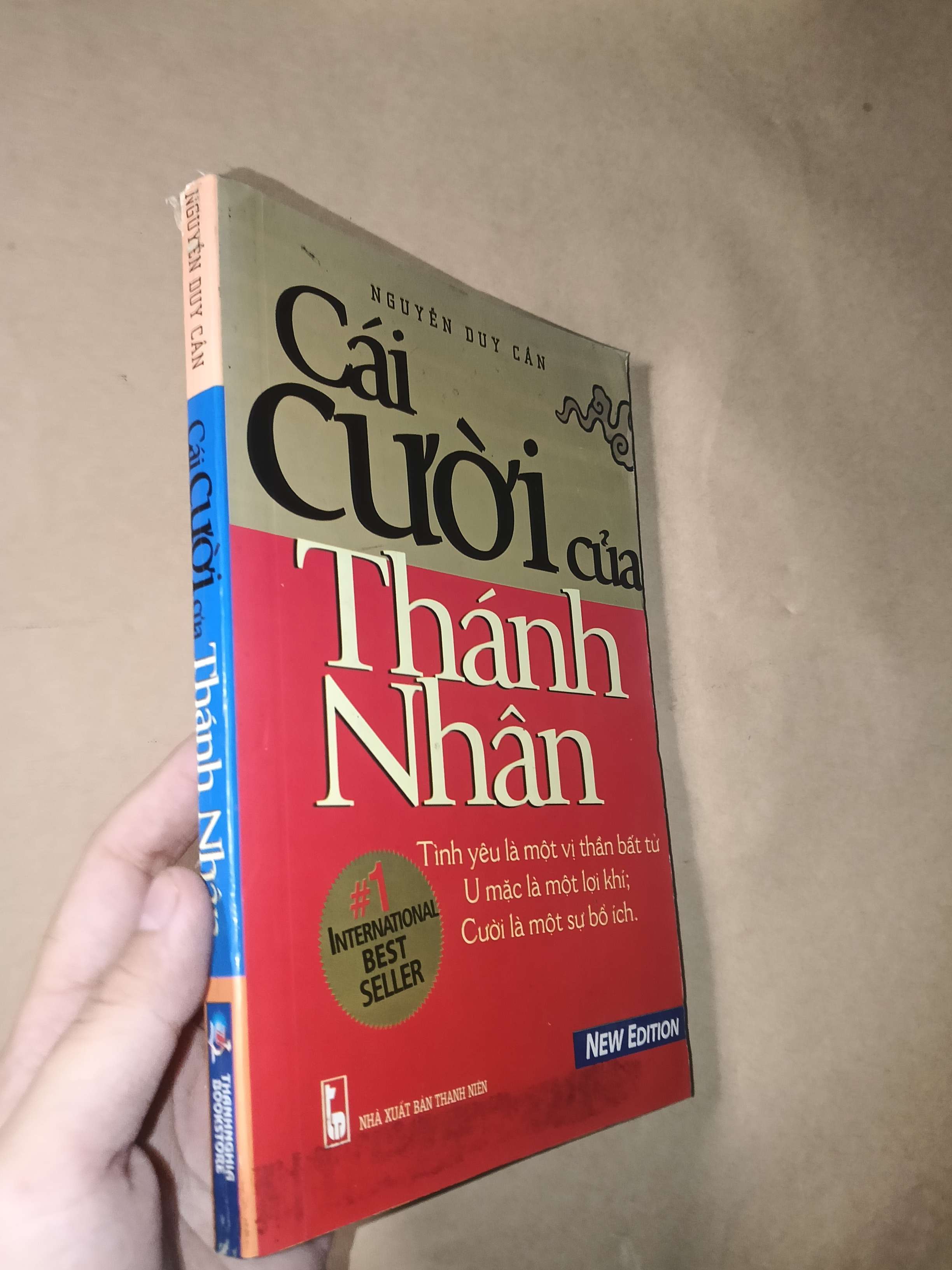 Cái cười của thánh nhân - Nguyễn Duy Cần 2019 mới 70% tróc gáy (Sách lịch sử - triết học) GZB