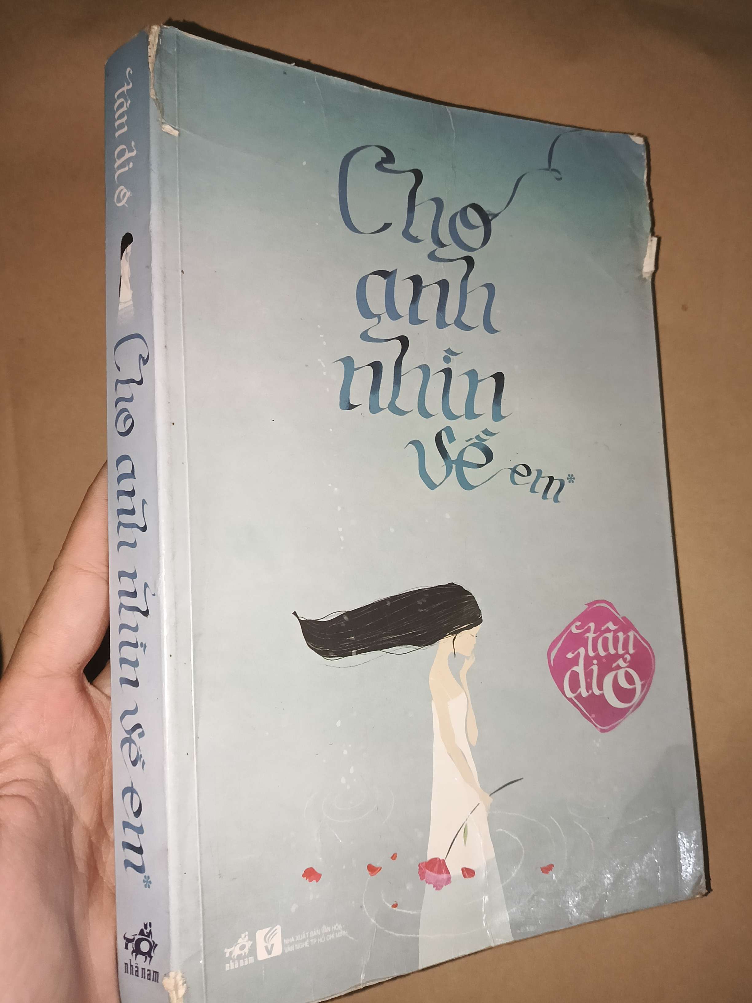 Cho anh nhìn về em - Tân Di Ổ 2011 mới 60% tróc gáy, rách bìa, có vệt nước (Sách văn học) GZB
