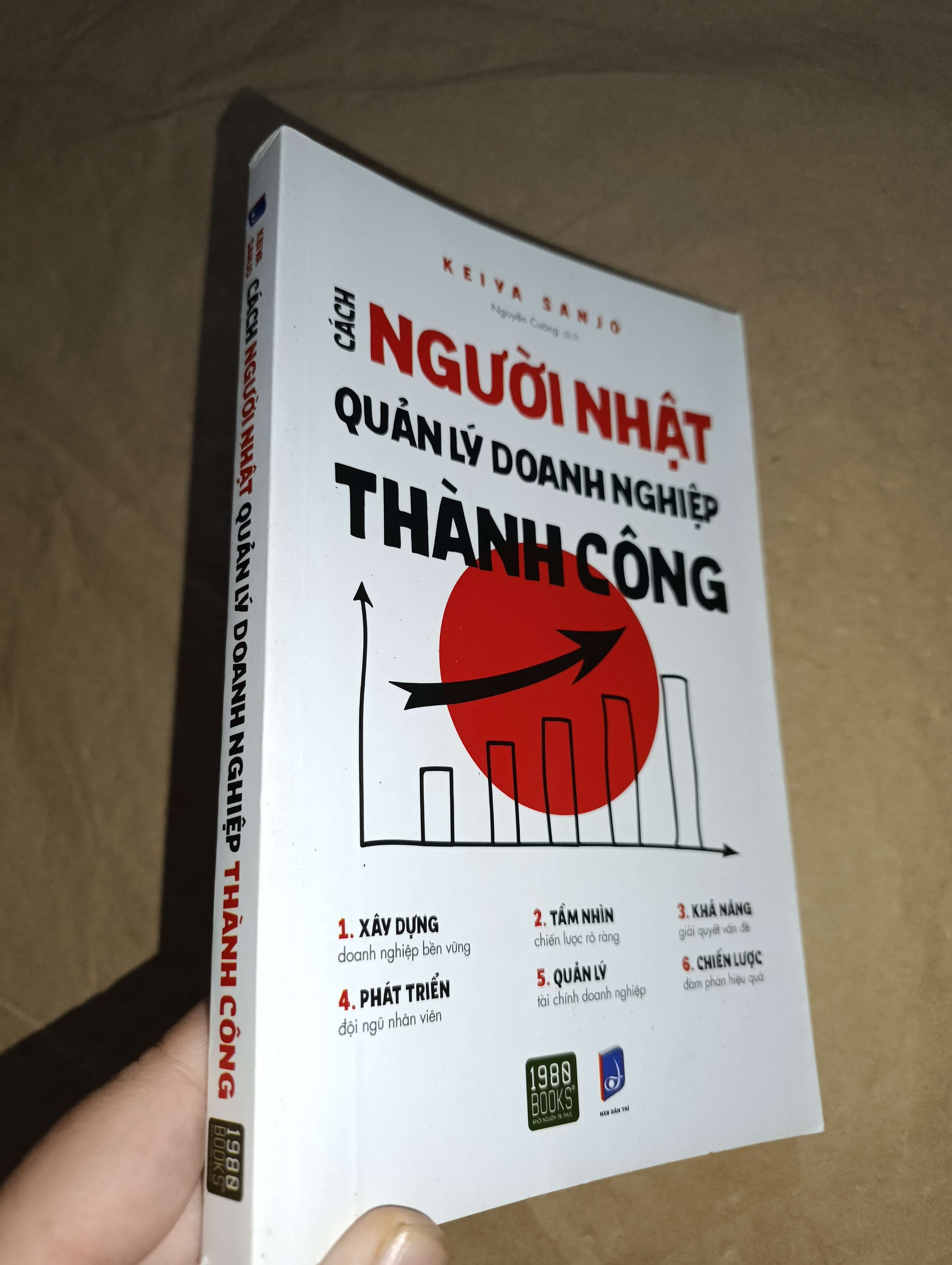 Cách người Nhật quản lý doanh nghiệp thành công - Keiva Sanjo 2020 mới 80% (Kinh doanh - Marketing) GZB
