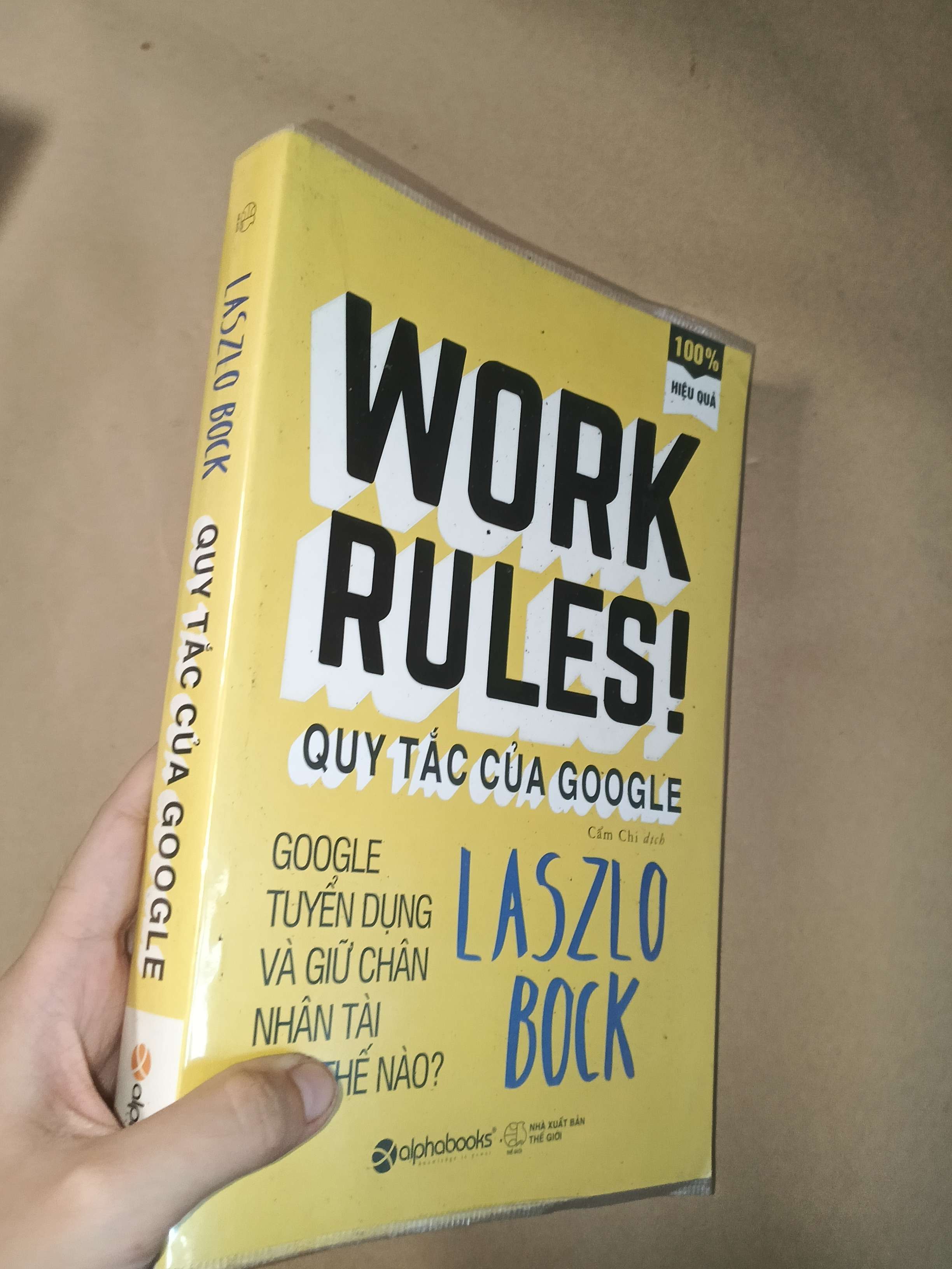 Quy tắc của Google - Laszlo Bock 2017 mới 80% (Sách kỹ năng) GZB