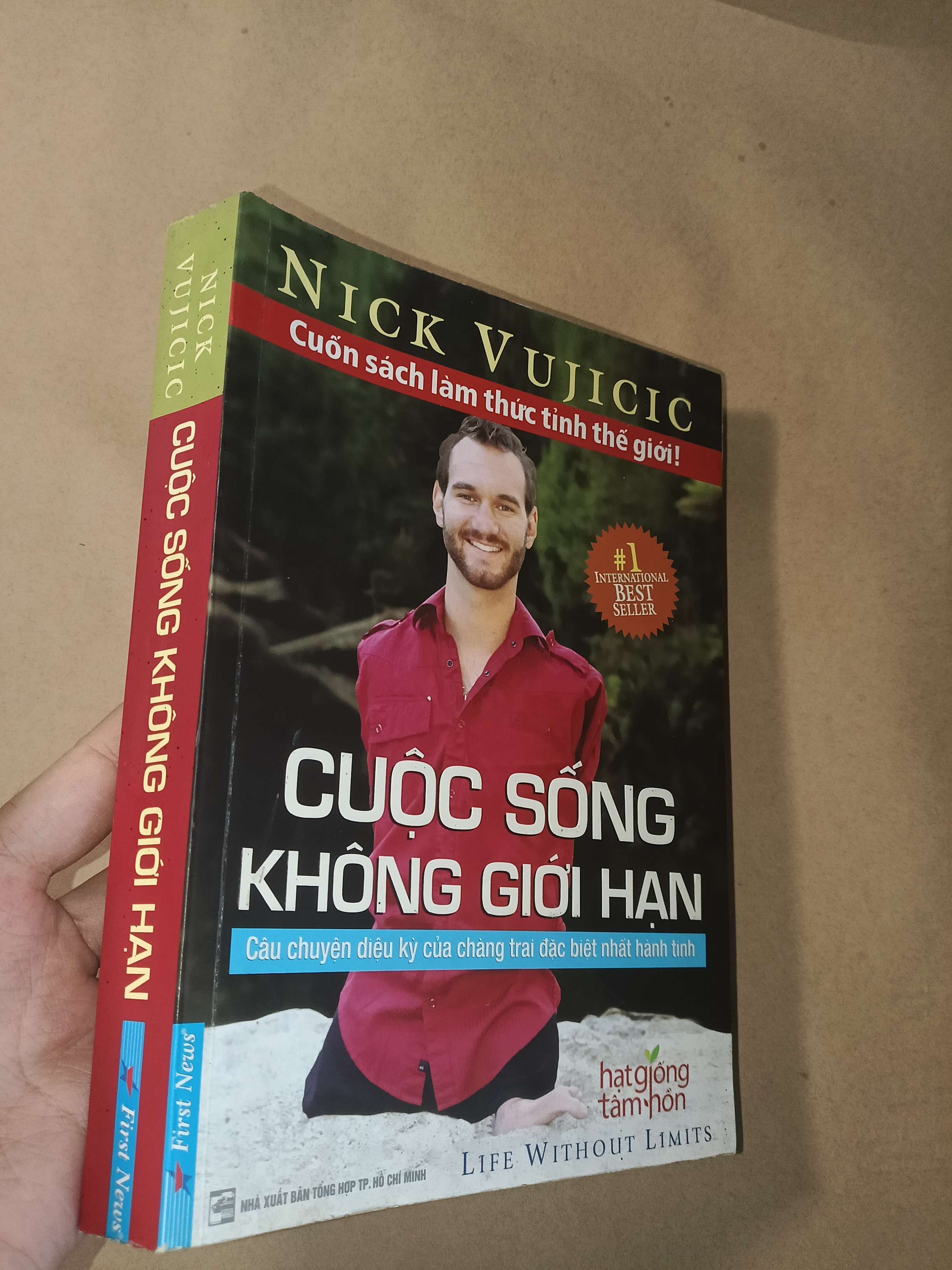 Cuộc sống không giới hạn - Nick Vujicic 2013 mới 80% (Sách kỹ năng) GZB