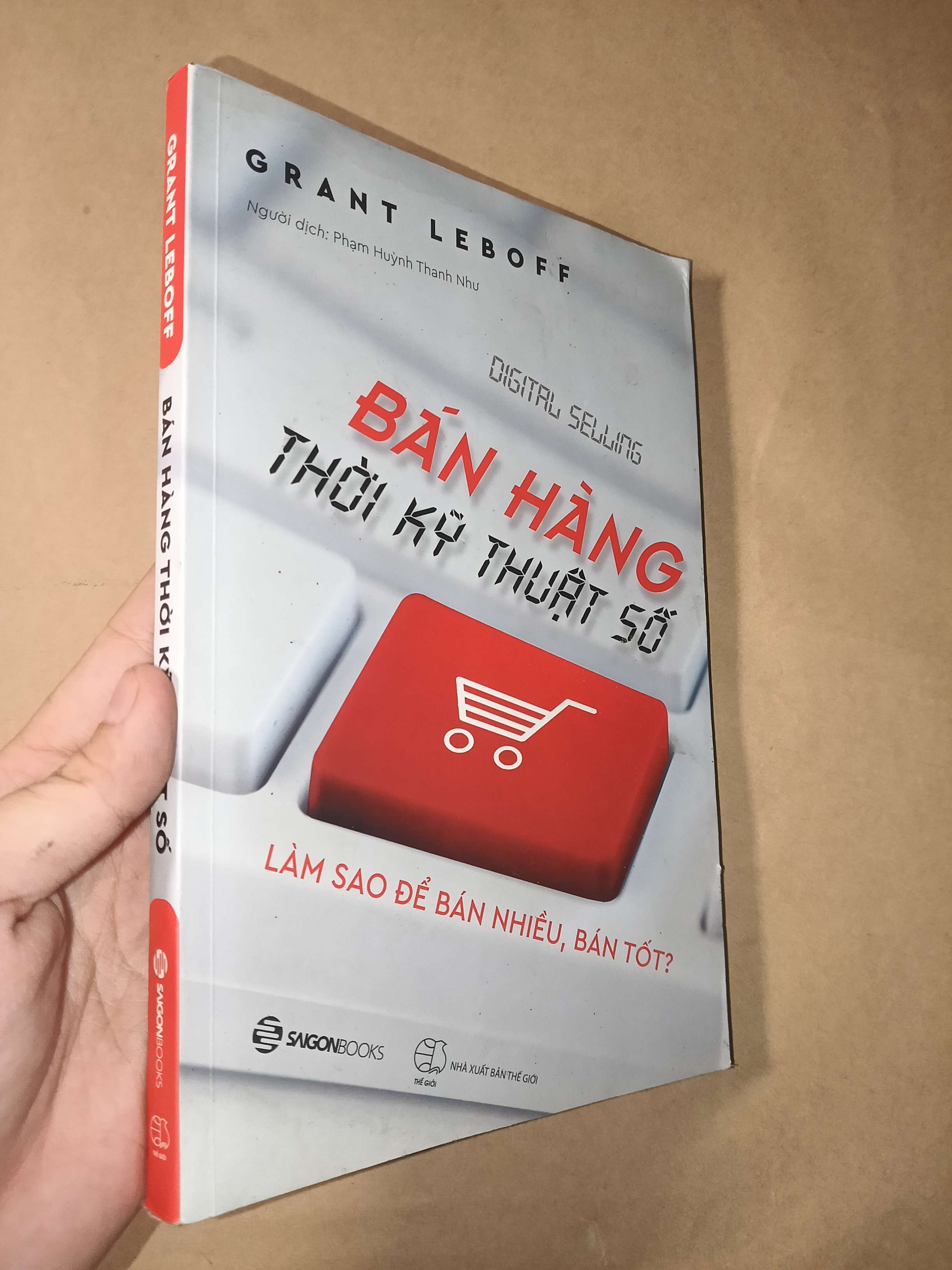 Bán hàng thời kỹ thuật số - Grant Leboff 2018 mới 80% (Kinh doanh - Marketing) GZB