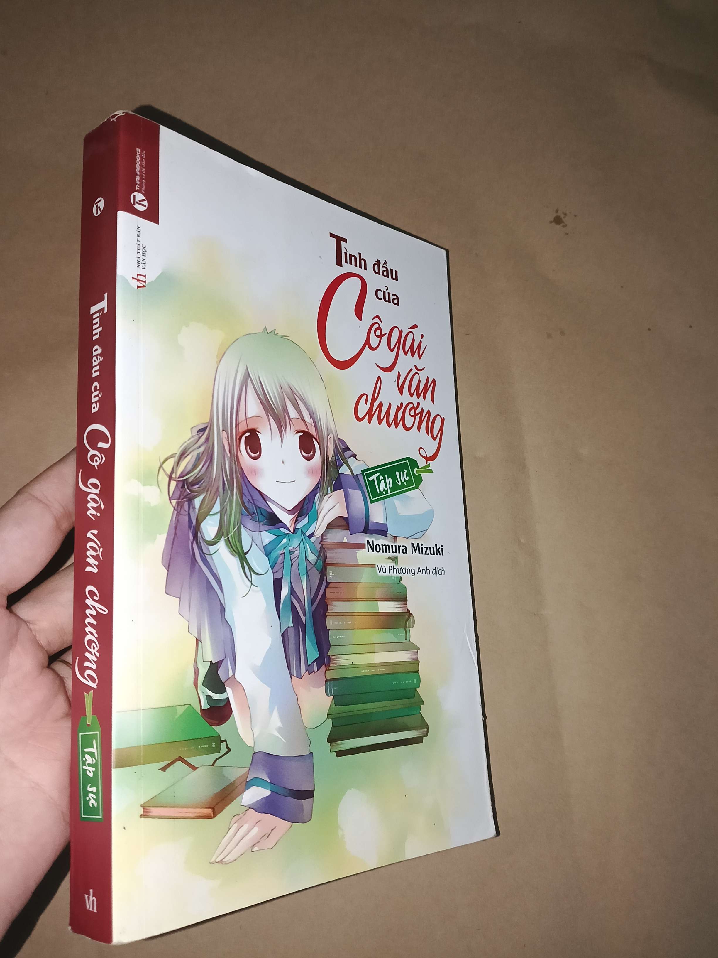 Tình đầu của cô gái văn chương tập sự - Nomura Mizuki 2017 mới 80% (Sách văn học) GZB