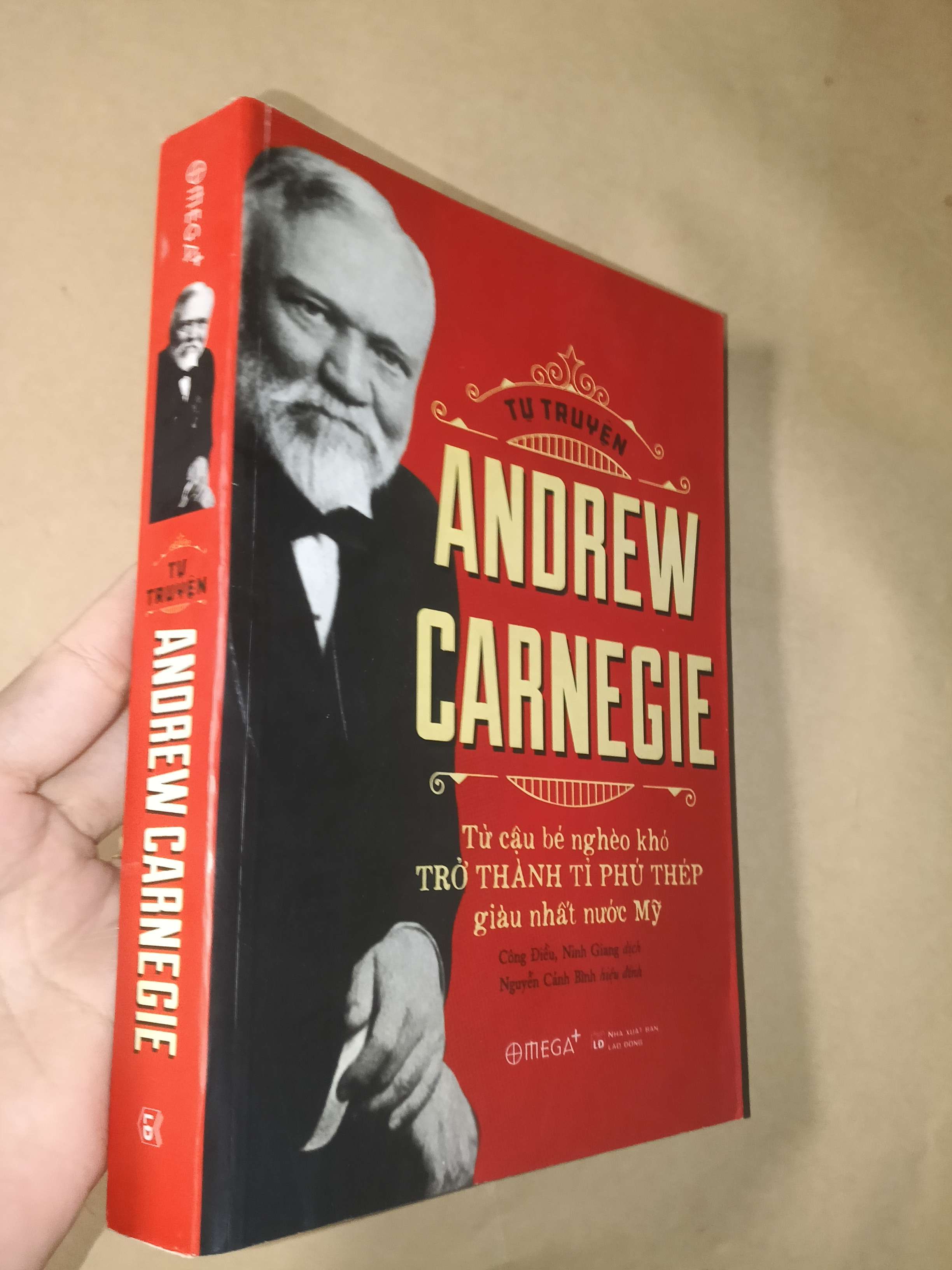 Tự truyện Andrew Carnegie 2018 mới 80% (Sách Danh nhân) GZB