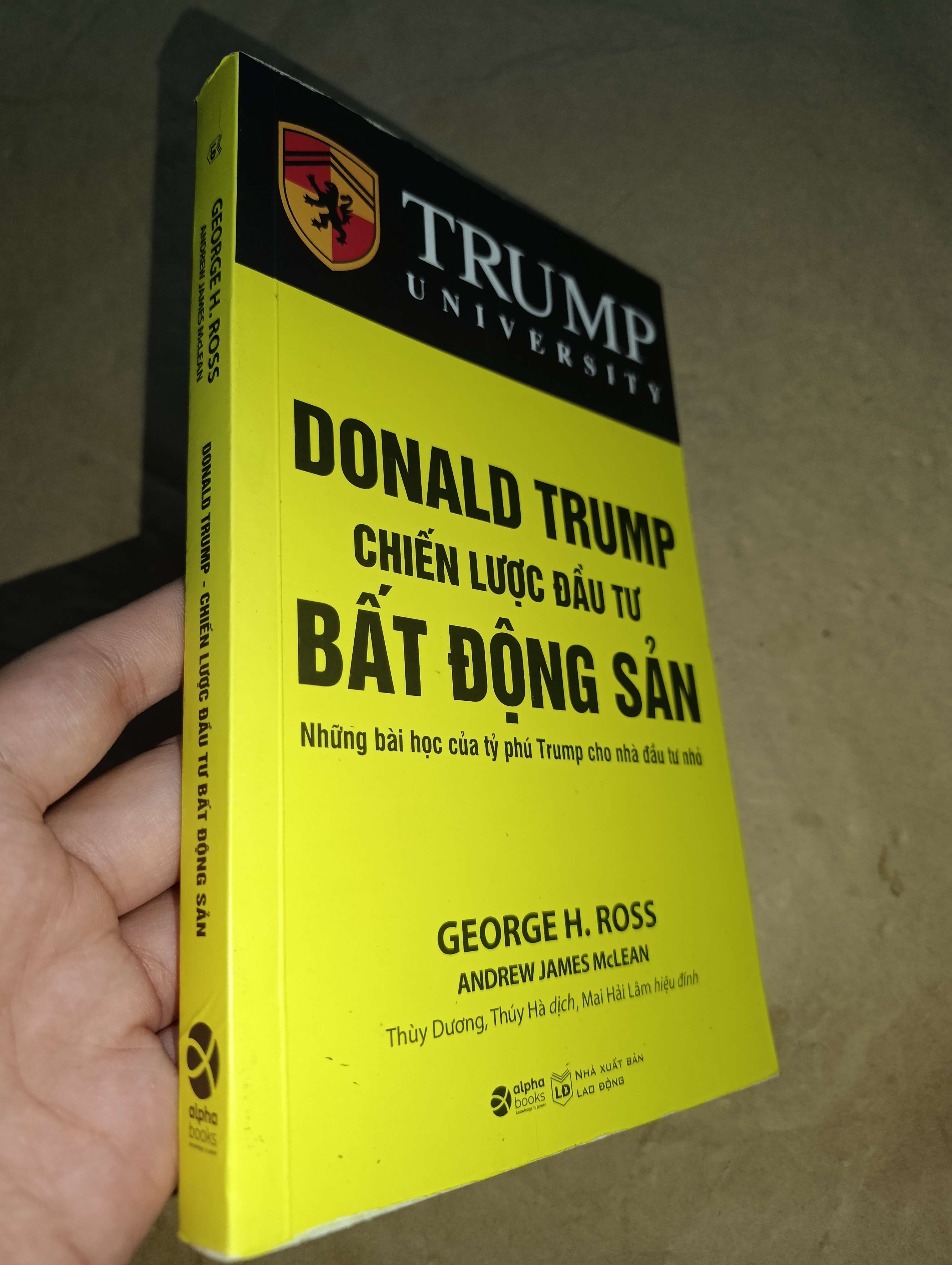 Donald Trump Chiến lược đầu tư bất động sản - George H. Ross 2021 mới 70% tróc bìa (Kinh doanh - Marketing) GZB