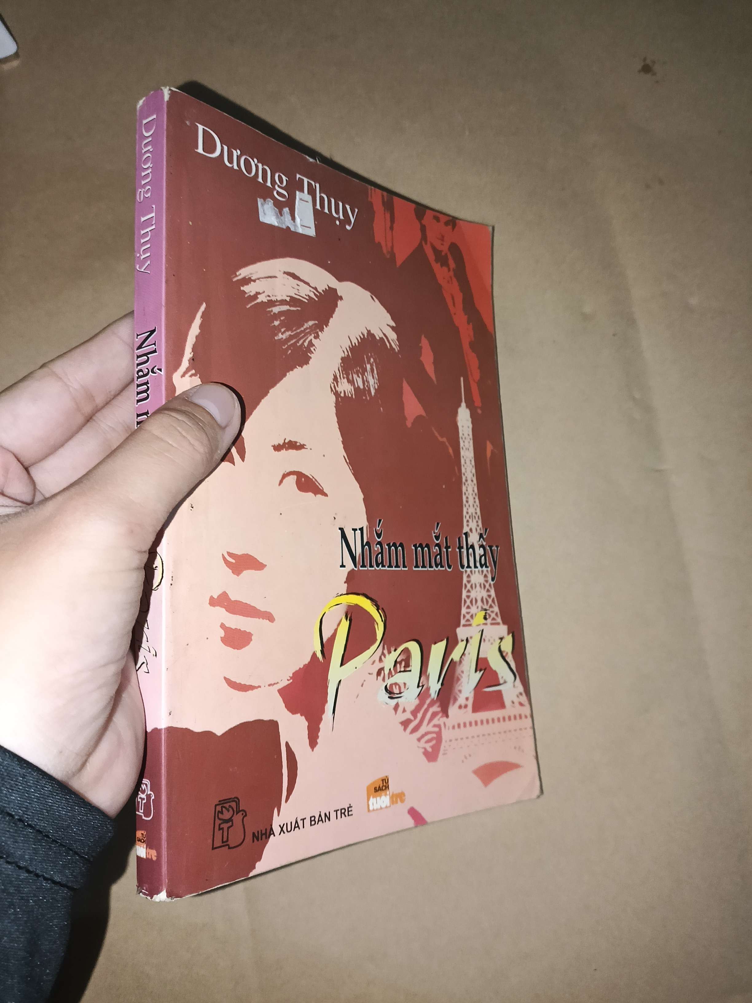 Nhắm mắt thấy Paris - Dương Thụy 2010 mới 70% tróc gáy (Sách văn học) GZB