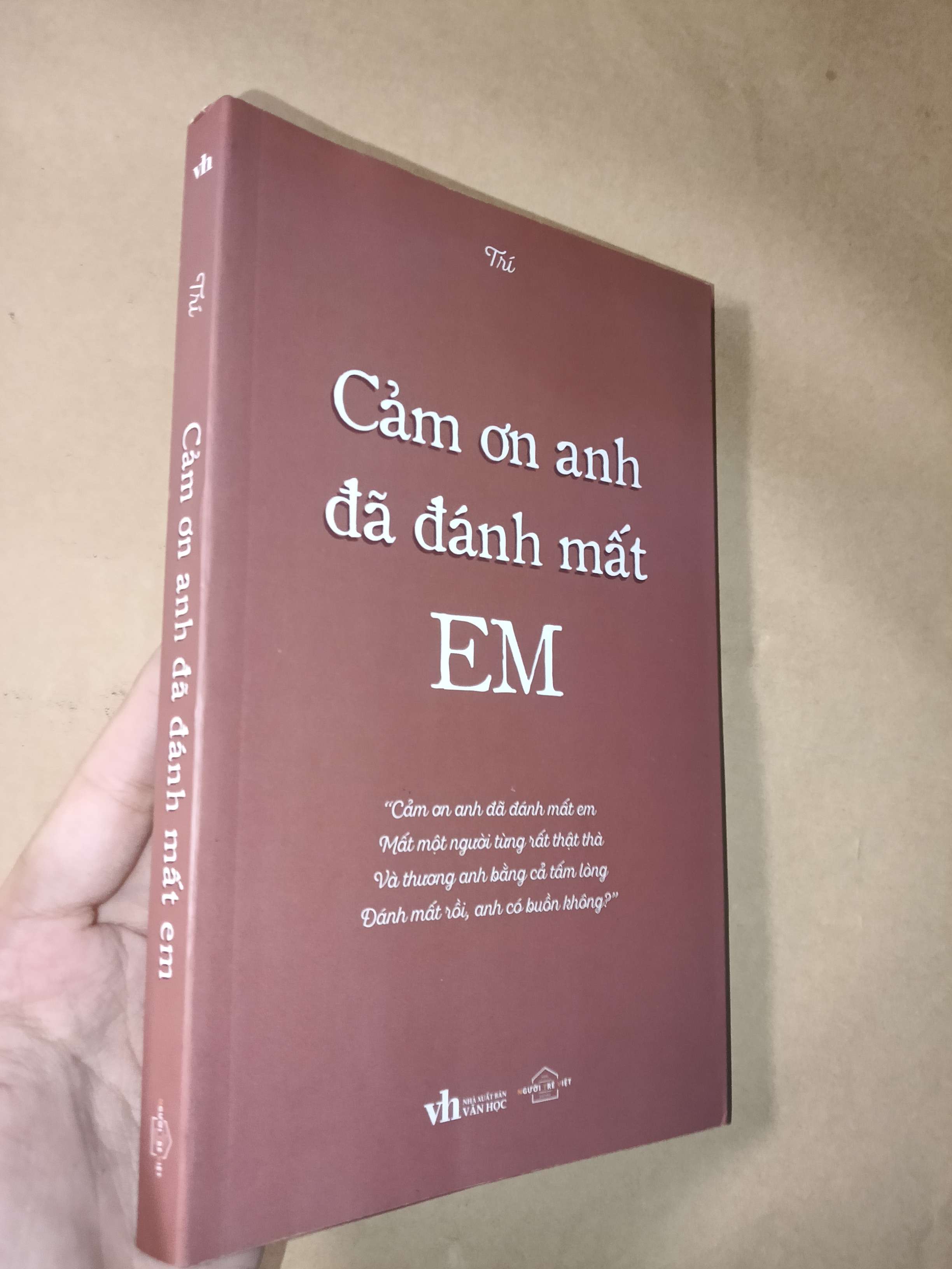 Cảm ơn anh đã đánh mất em - Trí 2022 mới 80% (Sách văn học) GZB