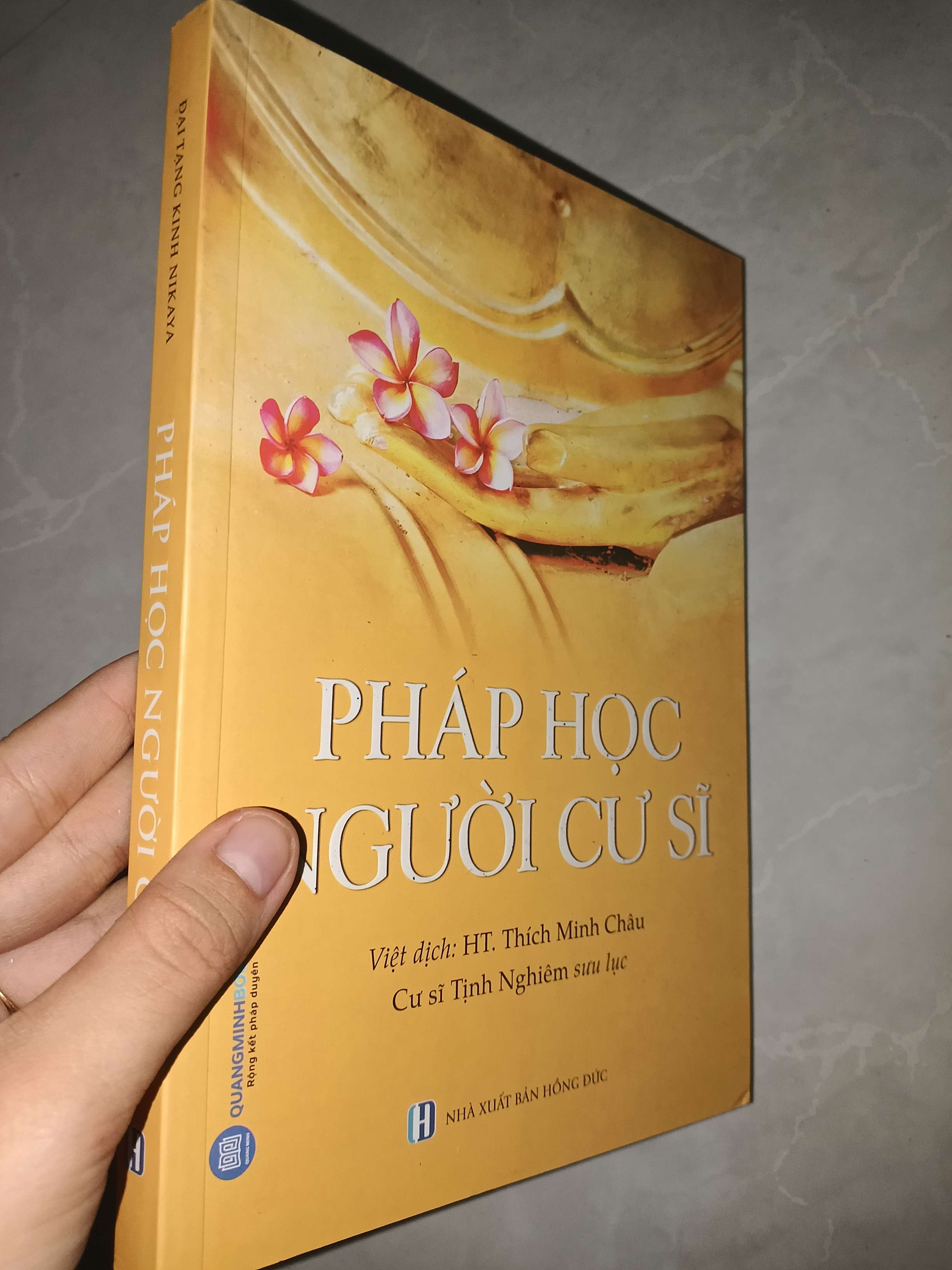 Pháp học người cư sĩ - Thích Minh Châu, Tịnh Nghiêm 2023 mới 80% (Sách tôn giáo - tâm linh) GZB