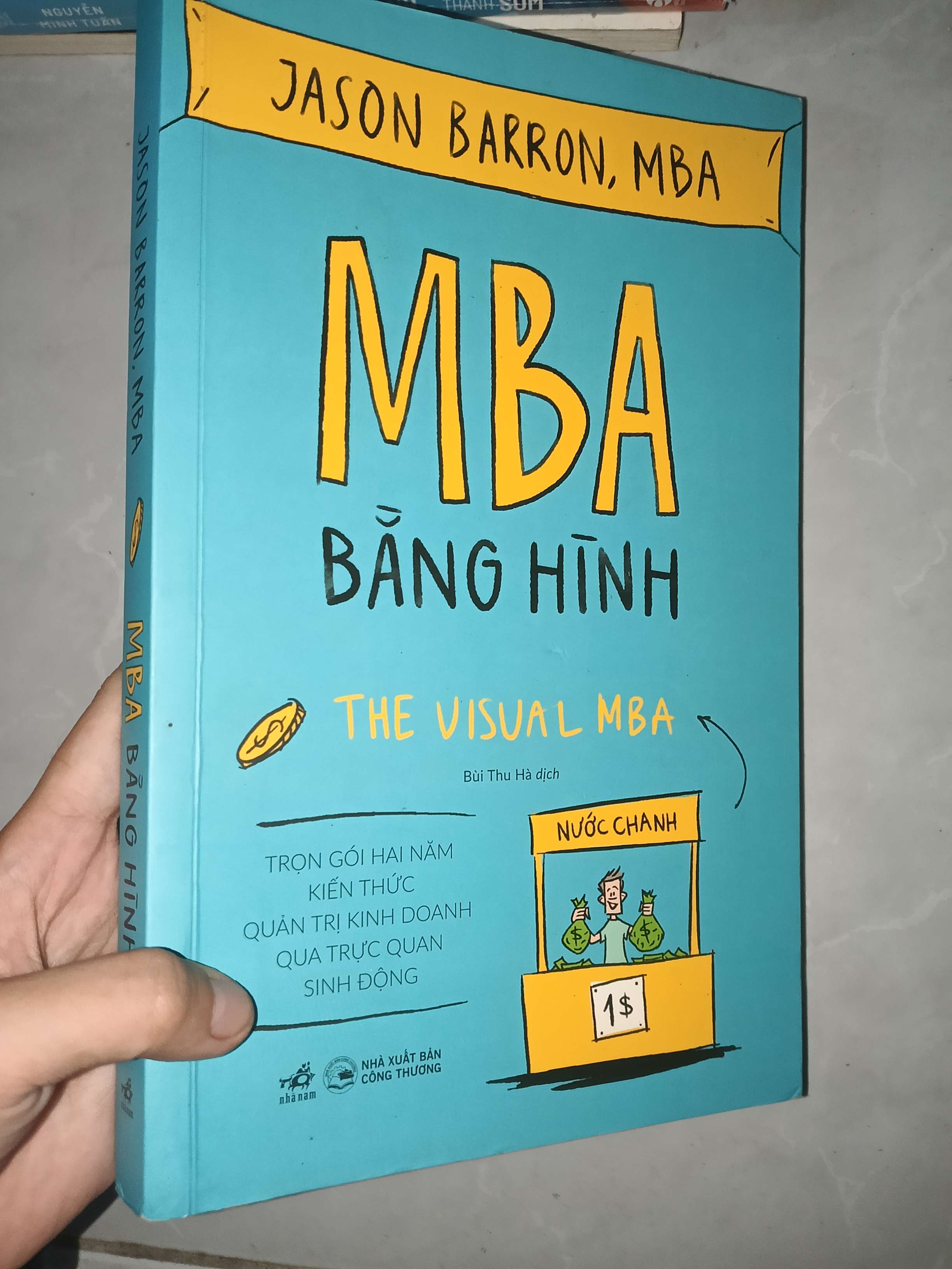 MBA bằng hình - Jason Barron, MBA 2024 mới 80% (Kinh doanh - Marketing) GZB