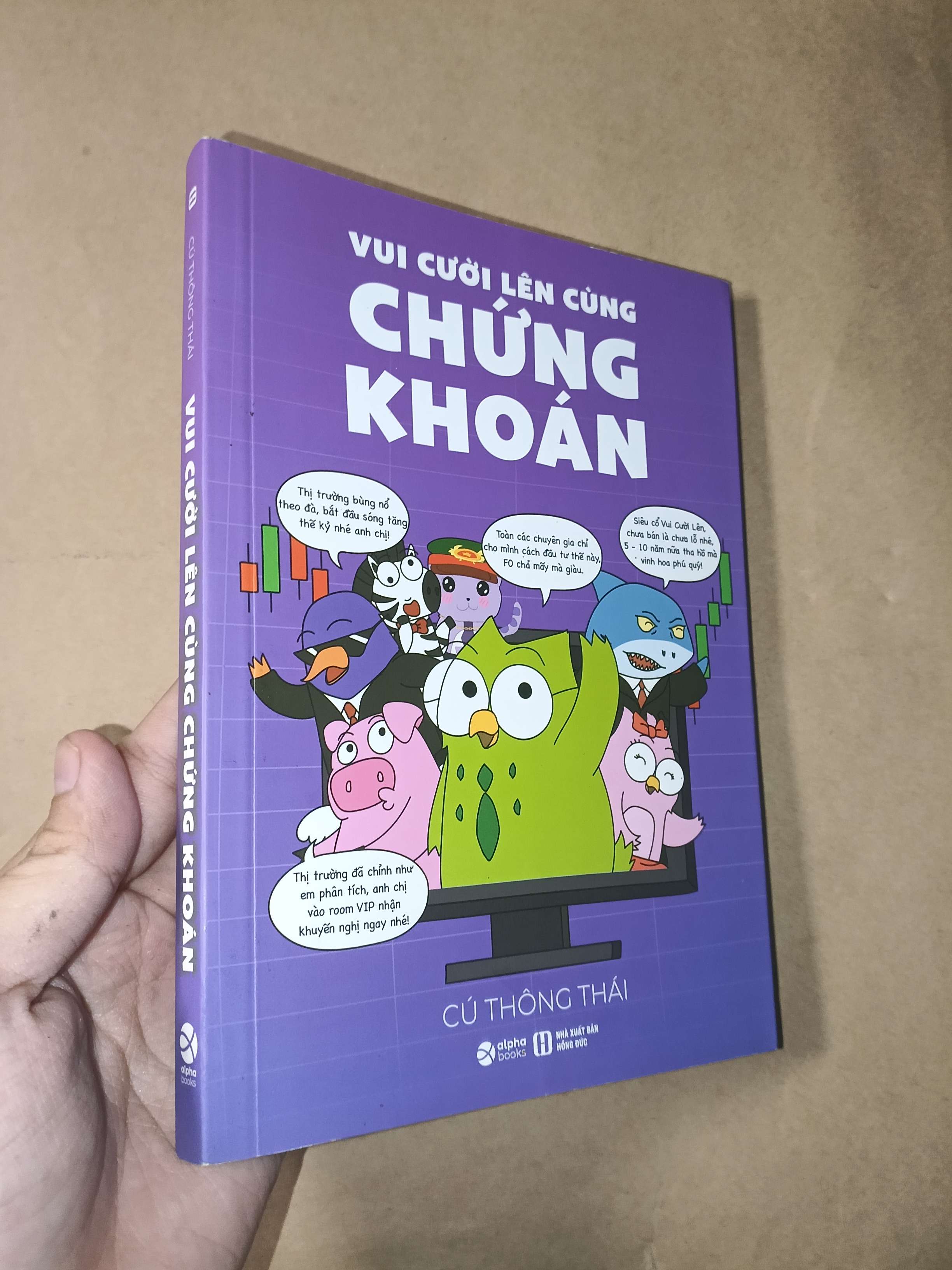 Vui cười lên cùng chứng khoán - Cú thông thái 2024 mới 80% (Sách kinh tế - tài chính - chứng khoán) GZB