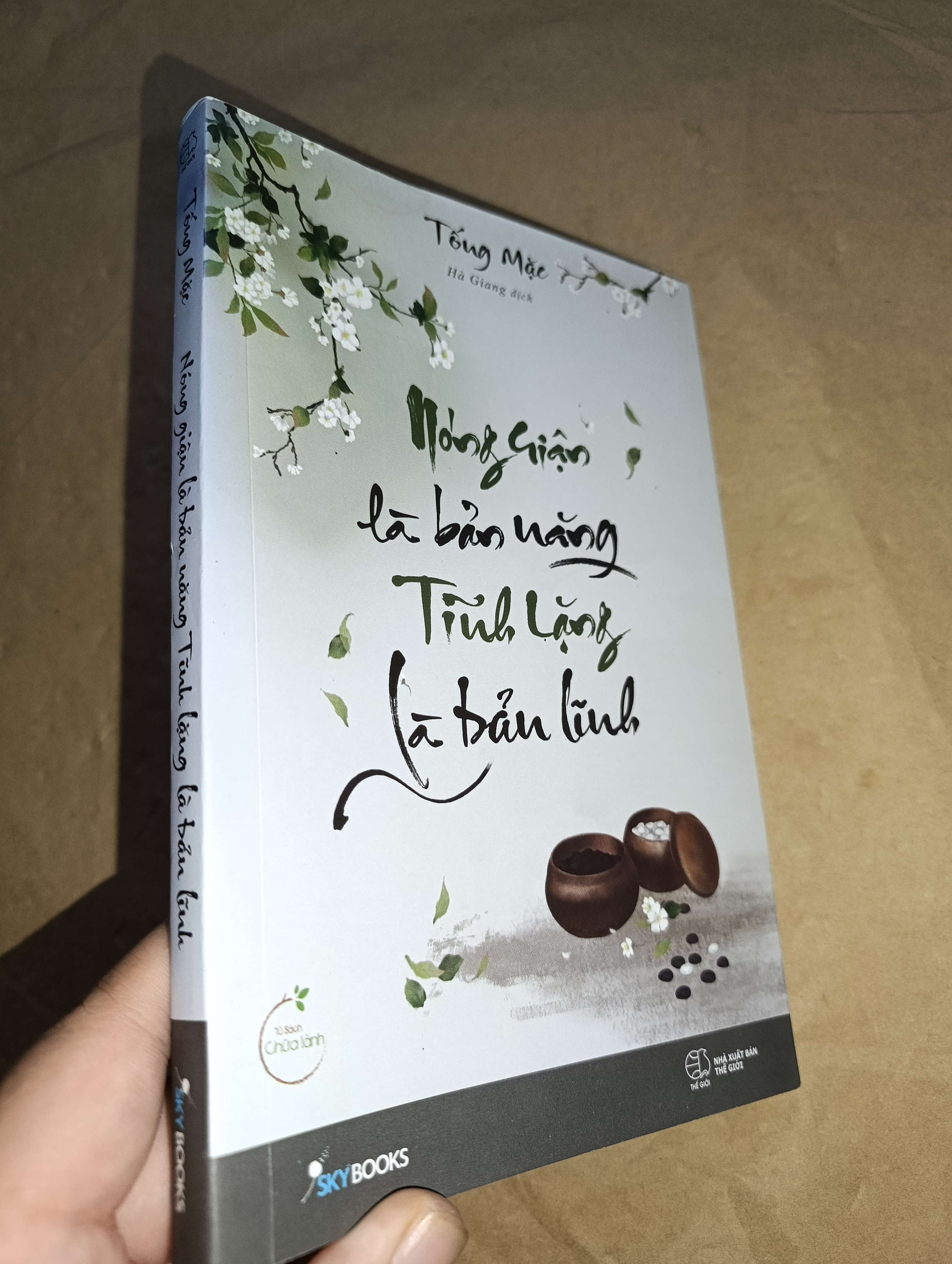 Nóng giận là bản năng tĩnh lặng là bản lĩnh - Tống Mặc 2021 mới 80% (Sách kỹ năng) GZB