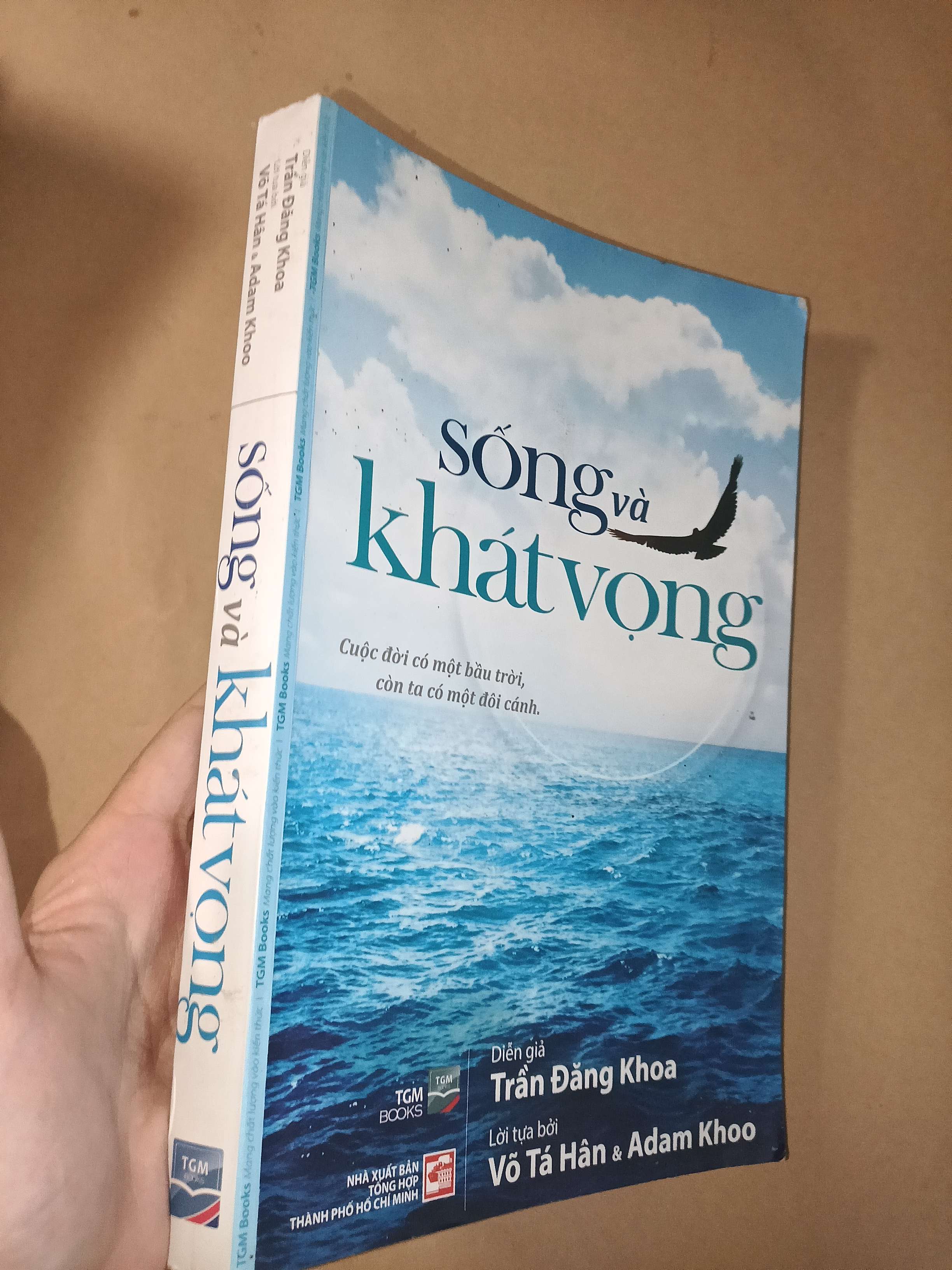 Sống và khát vọng - Trần Đăng Khoa 2013 mới 80% (Sách kỹ năng) GZB