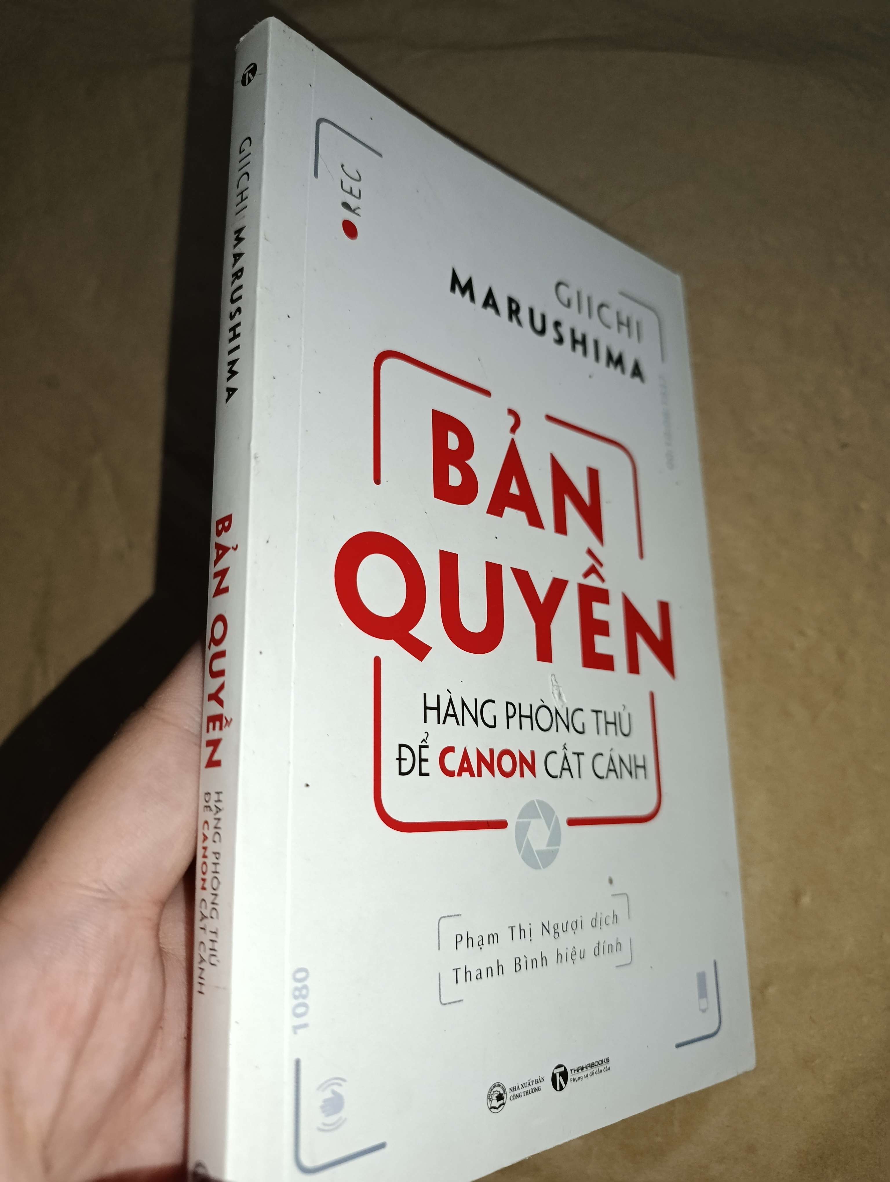 Bản quyền Hàng phòng thủ để Canon cất cánh - Giichi Marushima 2019 mới 80% (Kinh doanh - Marketing) GZB