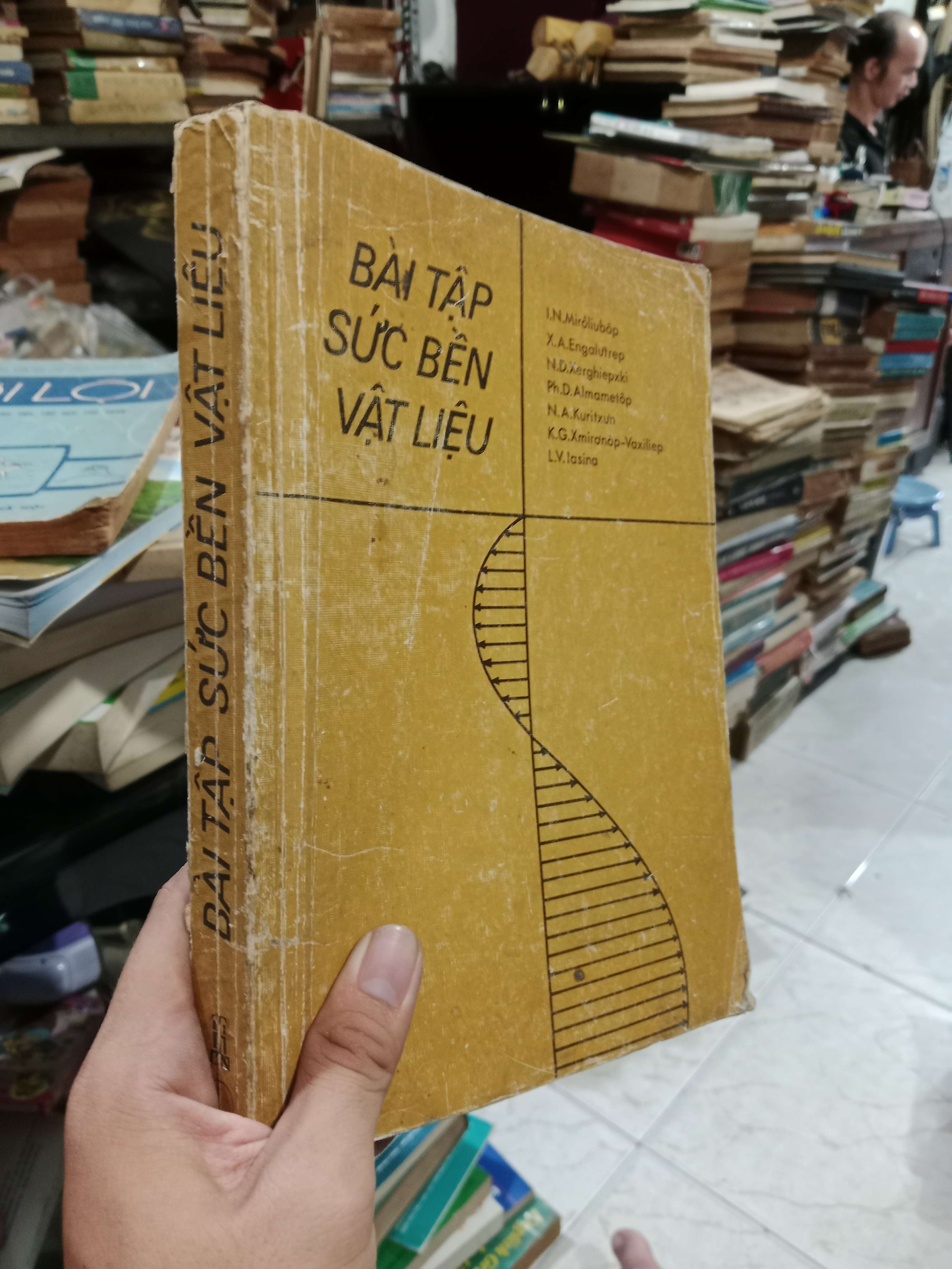Bài tập sức bền vật liệu 1988 mới 80% (Sách giáo khoa - giáo trình) KSX