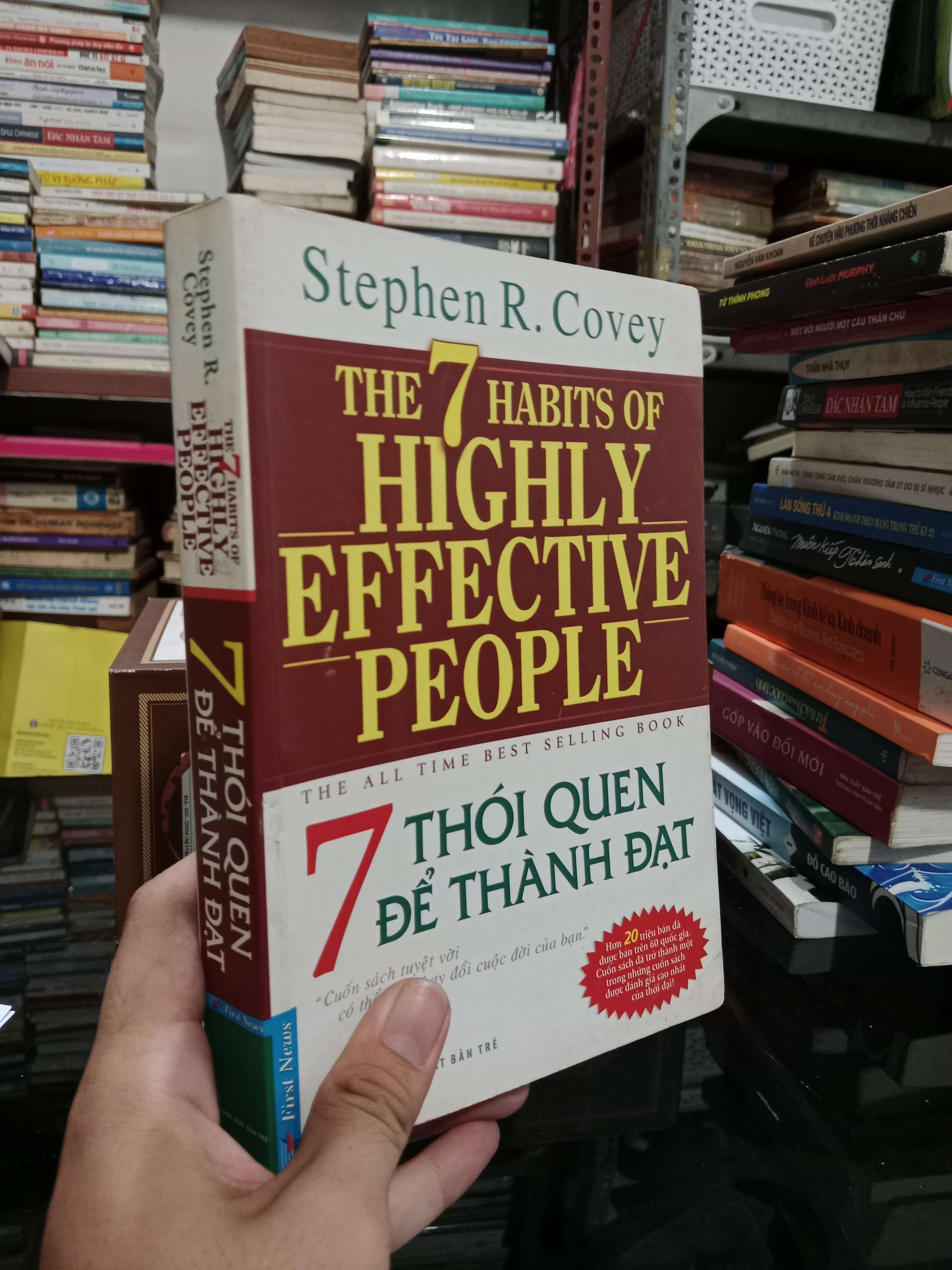 7 thói quen để thành đạt - Stephen R. Covey 2014 mới 70%, có vệt nước (Sách kỹ năng) KSX